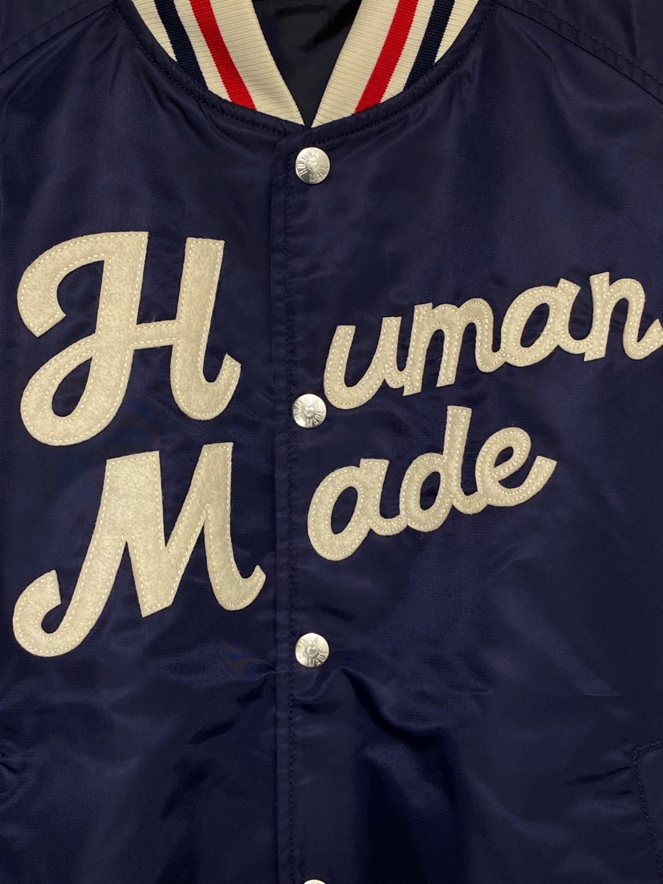 [Pre-owned] HUMAN MADE Nylon Stadium Jacket