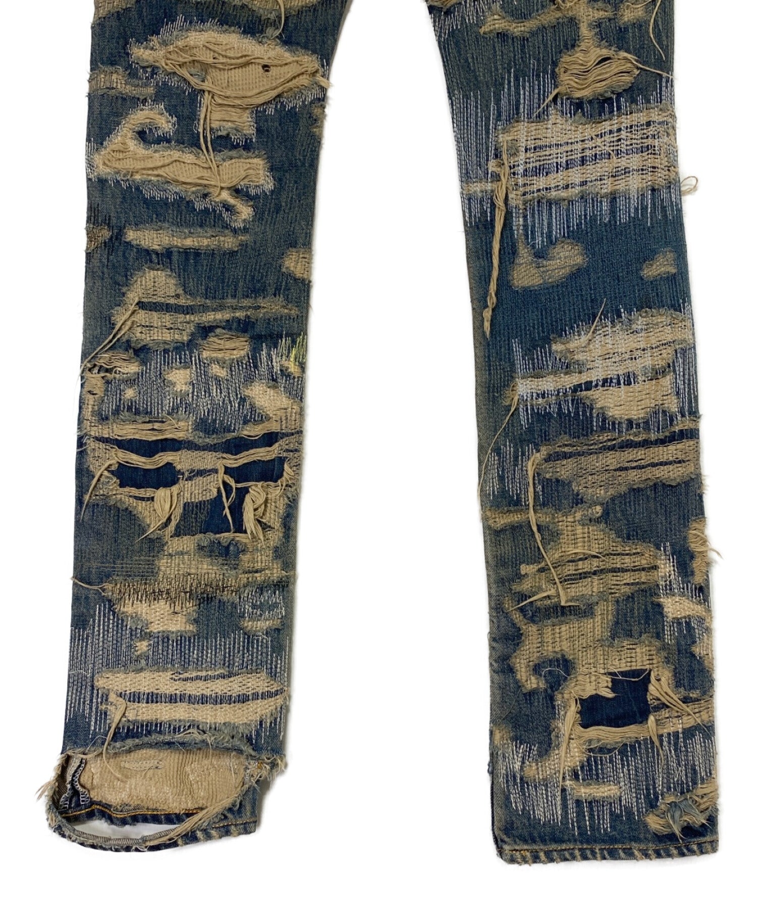 Pre-owned] UNDERCOVERISM 85 denim pants 5A240-P2 – Archive