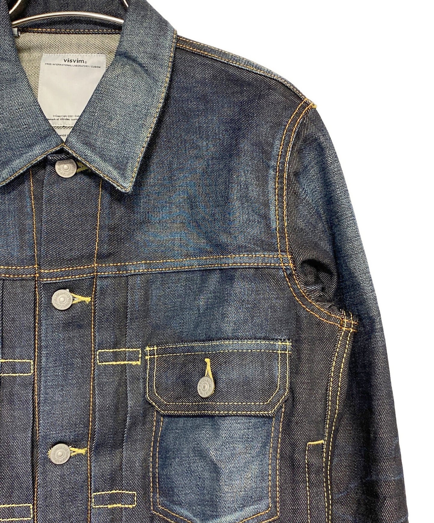 [Pre-owned] VISVIM NONWASHED Denim Jean Jacket 0114205006002