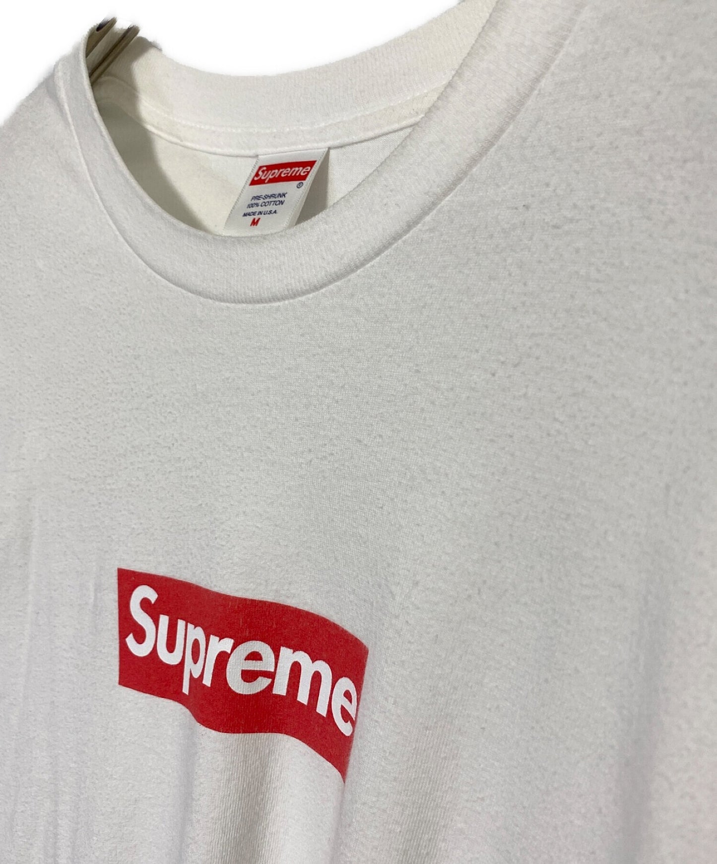 [Pre-owned] SUPREME BOX LOGO L/S TEE ( Box Logo Long Sleeve T-shirt )