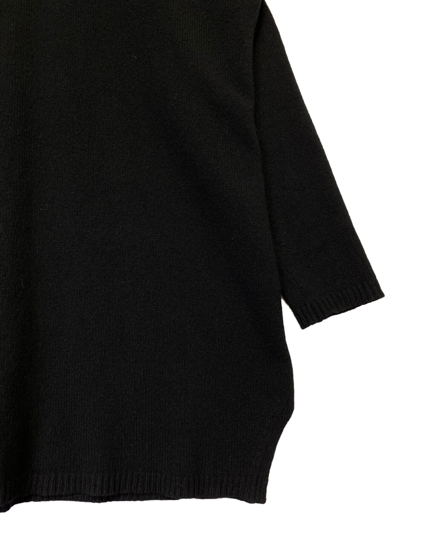 [Pre-owned] RICK OWENS Mockneck cashmere long knit RO02A7681 WSBR