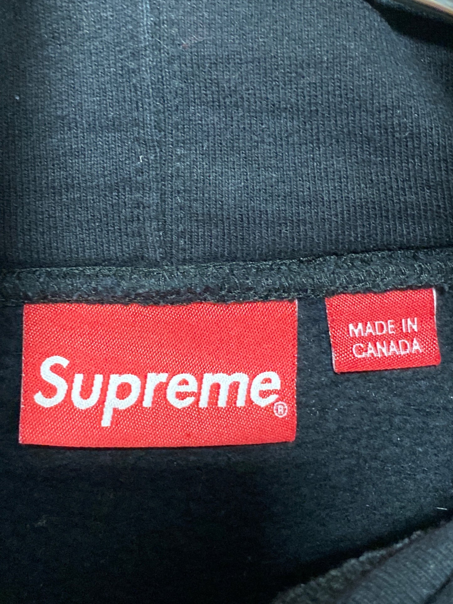 [Pre-owned] SUPREME Chest Twill Tape Hooded Sweatshirt