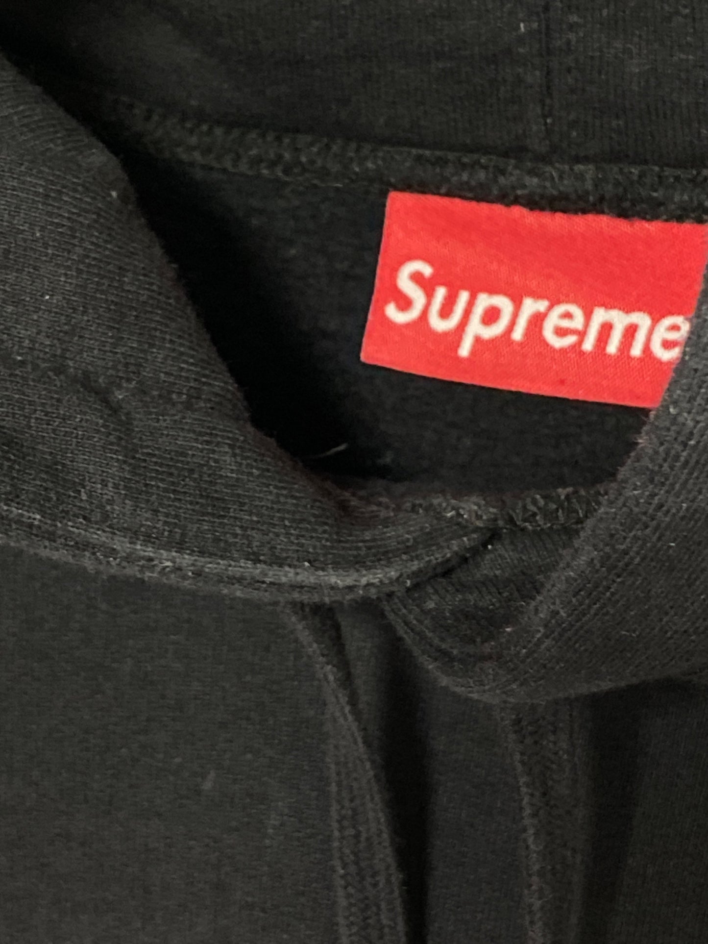 [Pre-owned] SUPREME Chest Twill Tape Hooded Sweatshirt
