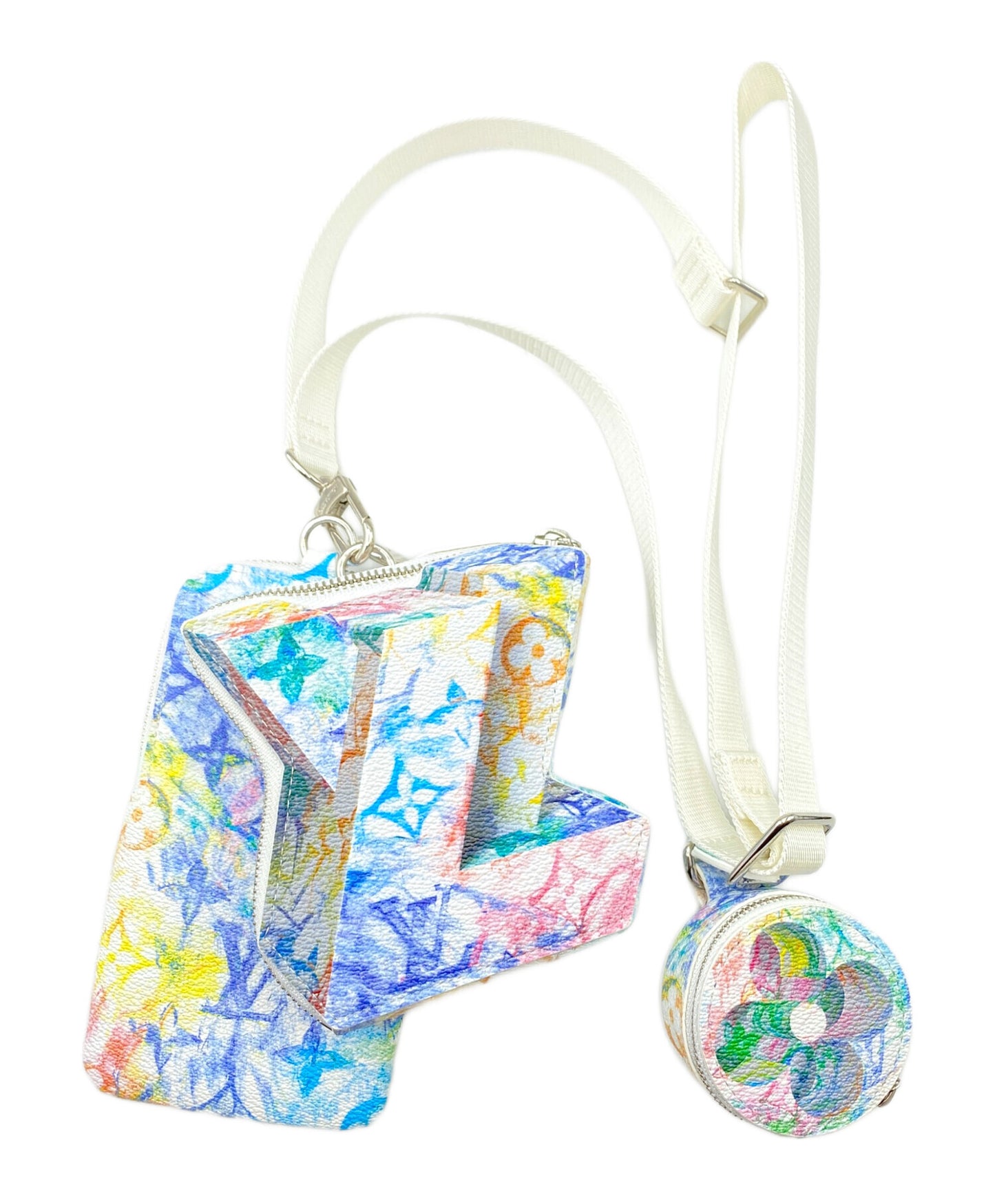 [Pre-owned] LOUIS VUITTON Pastel Colors LV Block M57277