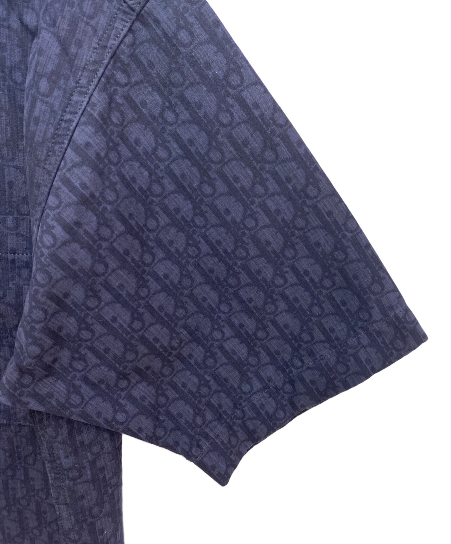 [Pre-owned] Dior Oblique Short Sleeve Shirt 243D589AY517