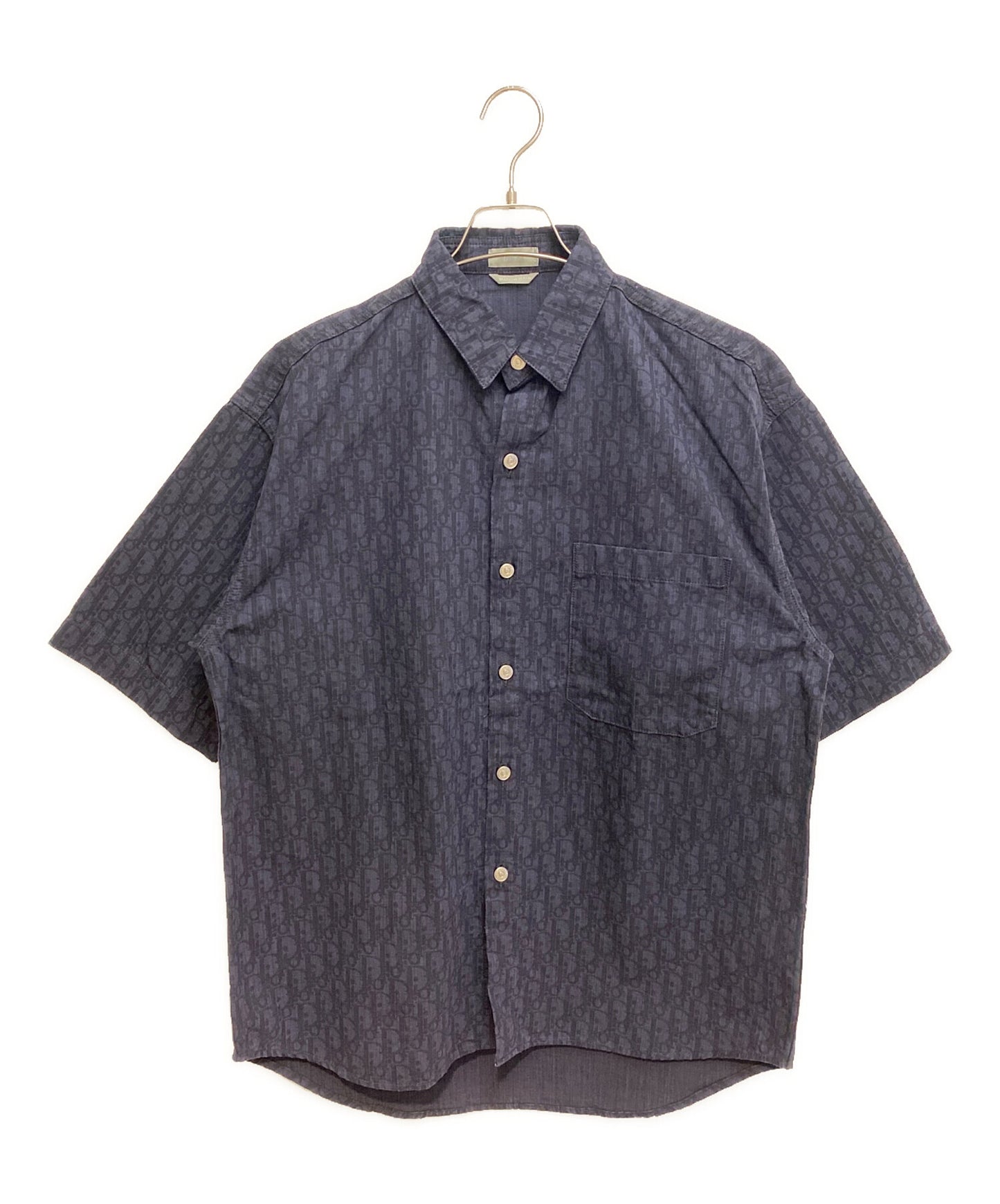 [Pre-owned] Dior Oblique Short Sleeve Shirt 243D589AY517