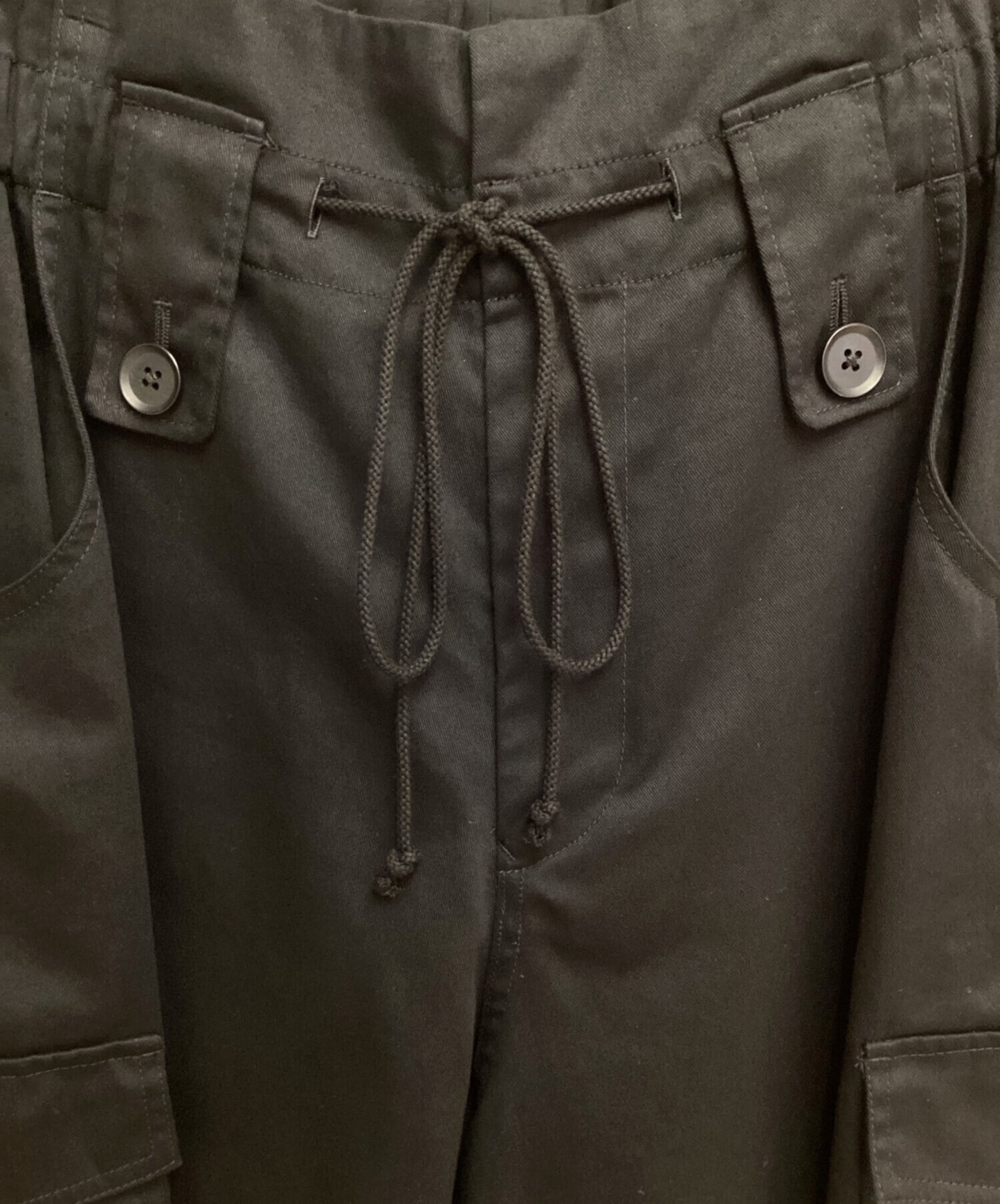 [Pre-owned] GROUND Y COTTON KATSURAGI HIGH WAIST CARGO PANTS GS-P05-003-1