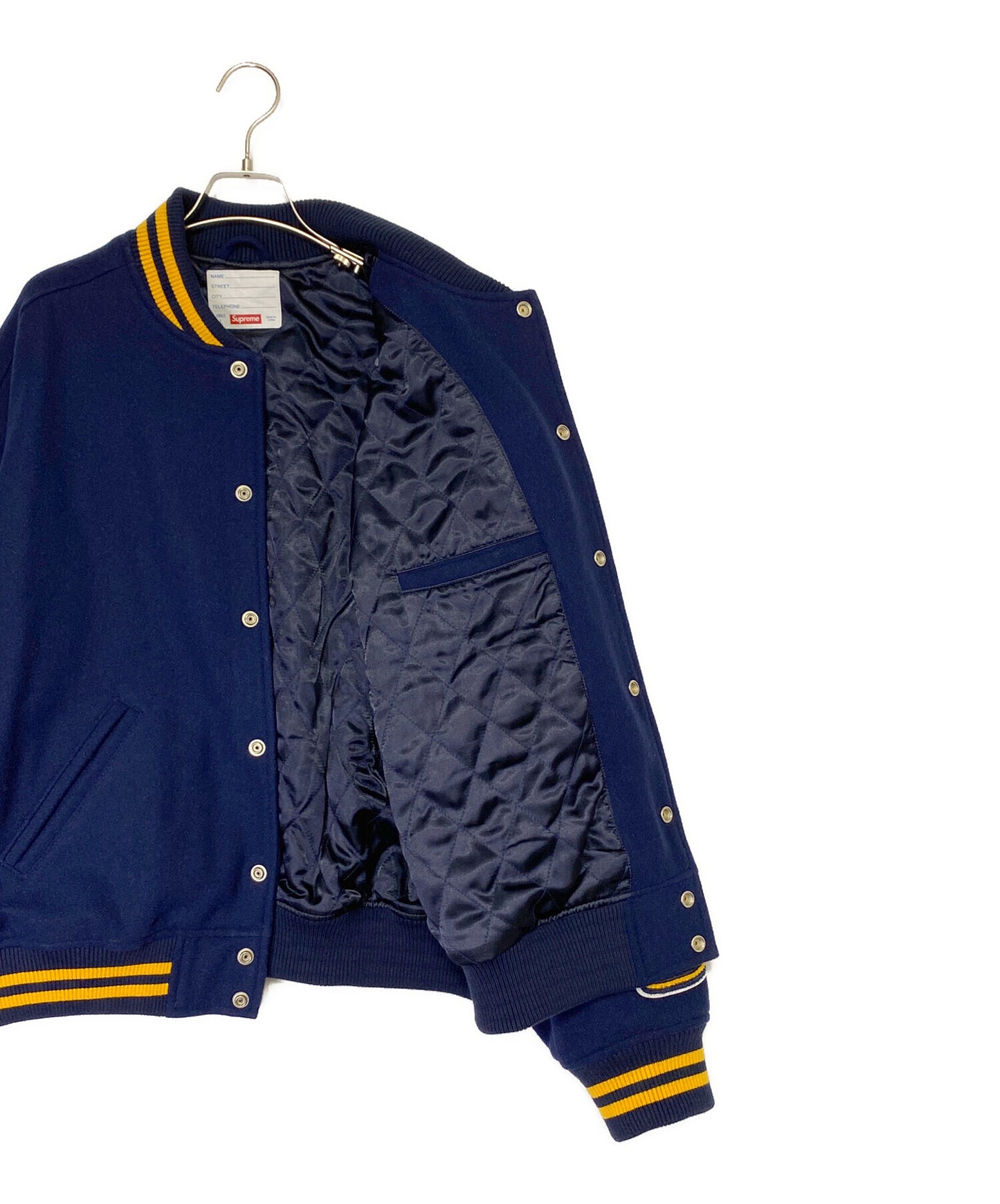 [Pre-owned] SUPREME Veritas Varsity Jacket