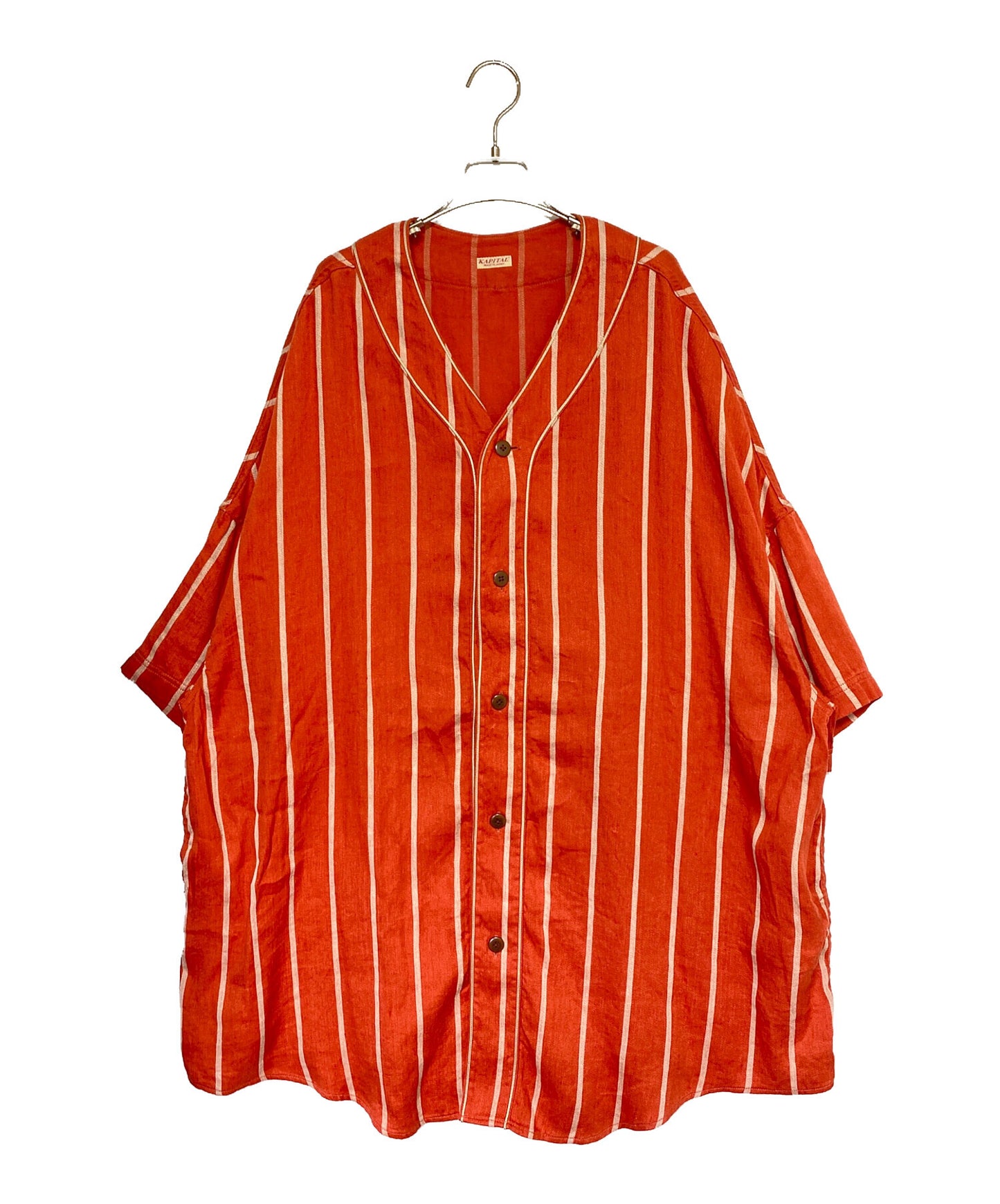 [Pre-owned] KAPITAL slappy baseball shirt K1903SS034