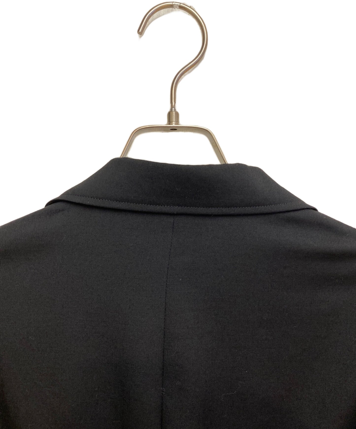 [Pre-owned] Yohji Yamamoto pour homme WOOL GABARDINE LEFT SIDE DRAPED JACKET HJ-J59-100-2