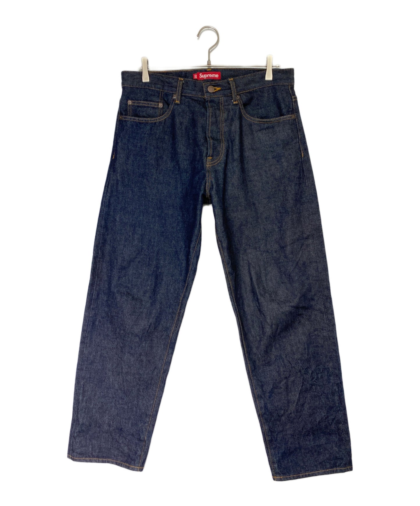 [Pre-owned] SUPREME Rigid loose fit Selvedge Jean ( Rigid loose fit selvedge denim )