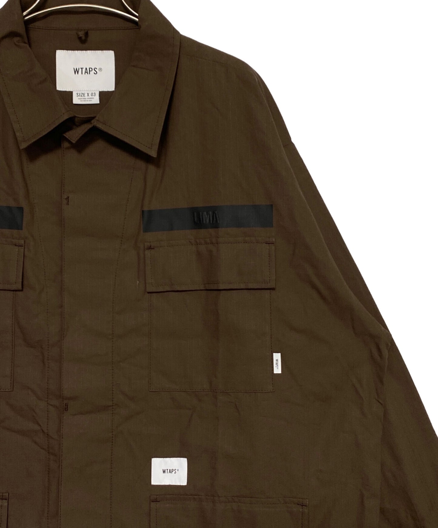 [Pre-owned] WTAPS JMOD 01 LS COTTON RIPSTOP ( Long sleeve cotton ripstop ) 241WVDT-SHM01