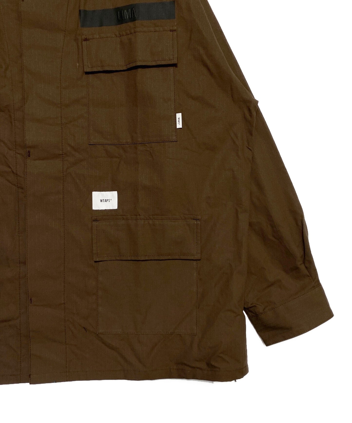 [Pre-owned] WTAPS JMOD 01 LS COTTON RIPSTOP ( Long sleeve cotton ripstop ) 241WVDT-SHM01