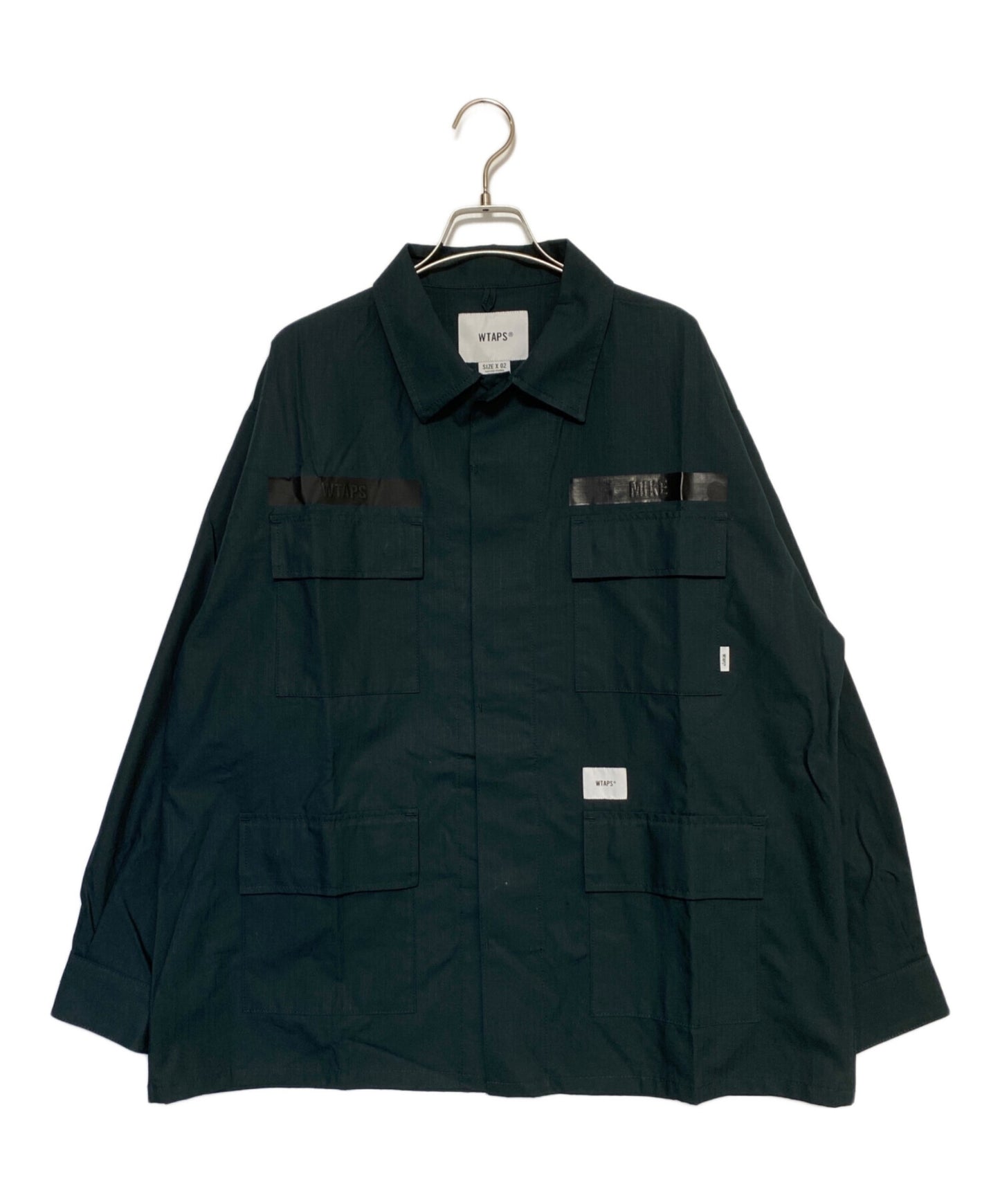 [Pre-owned] WTAPS JMOD 01 LS COTTON RIPSTOP ( Long sleeve cotton ripstop ) 241WVDT-SHM01