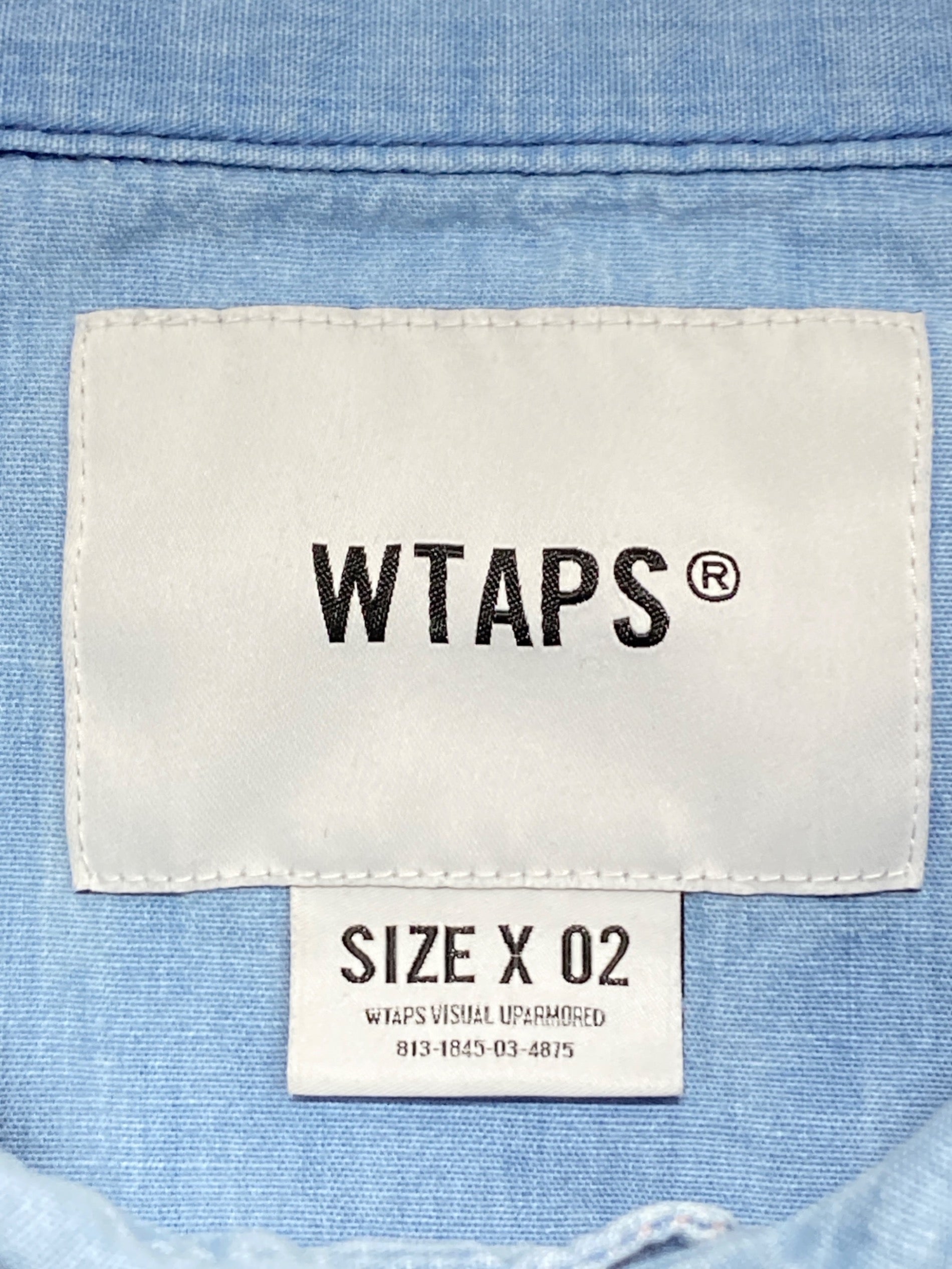 WTAPS CB LS COTTON. CHAMBRAY WTAPS CB / LS / COTTON. CHAMBRAY XL