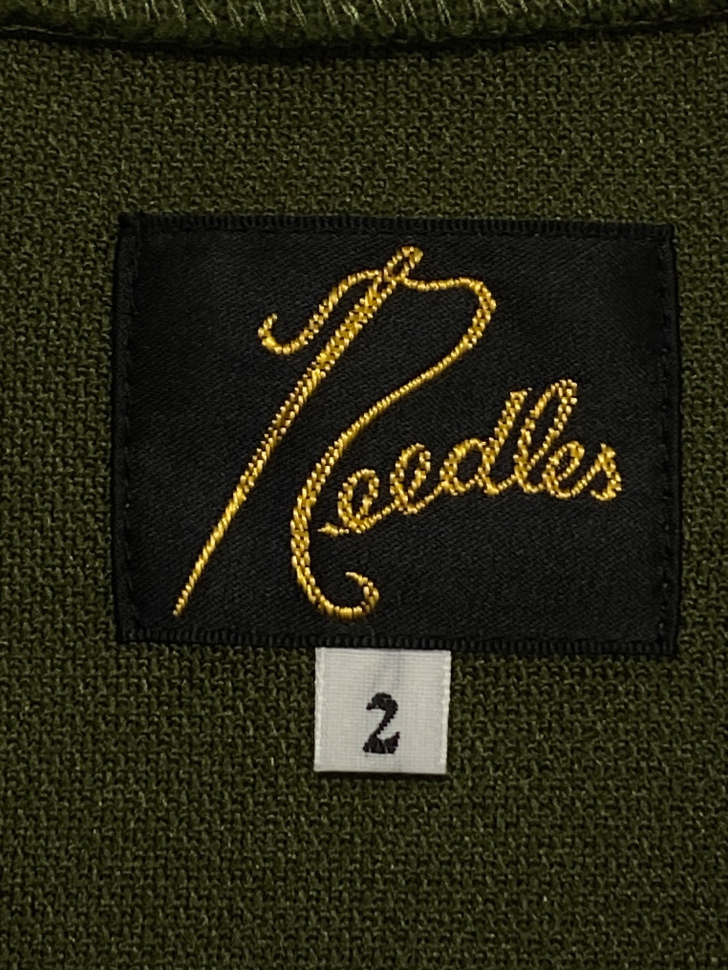 [Pre-owned] Needles TRACK CREW NECK SHIRT OT227.