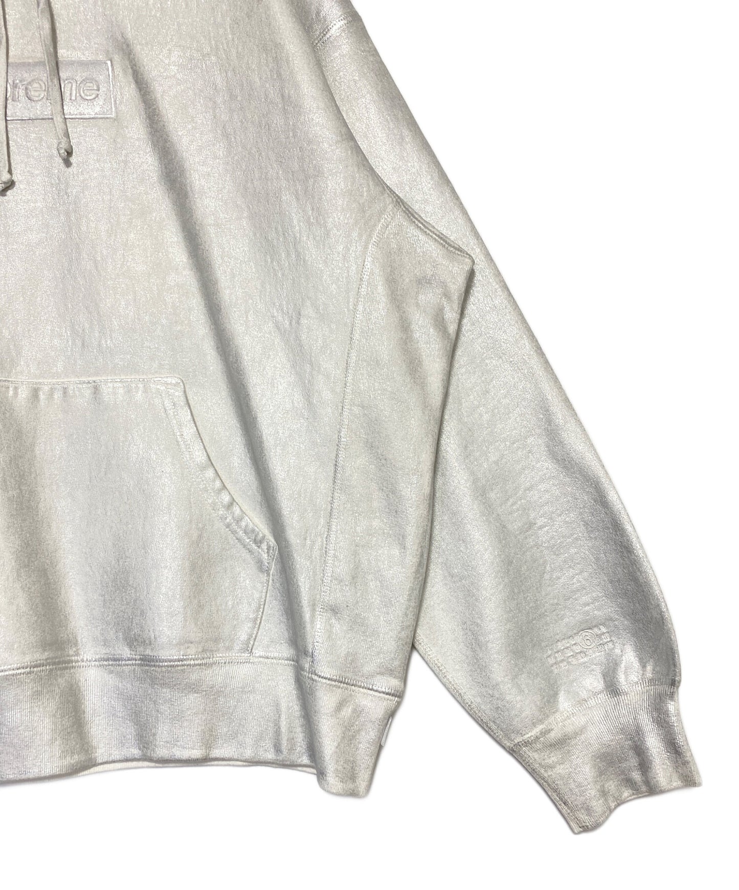 [Pre-owned] SUPREME Foil Box Logo Hooded Sweatshirt