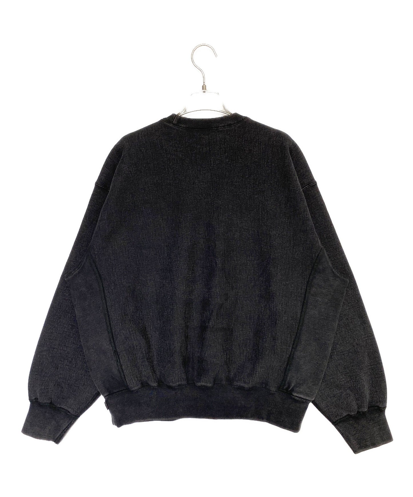 [Pre-owned] SUPREME Washed Box Logo Crewneck