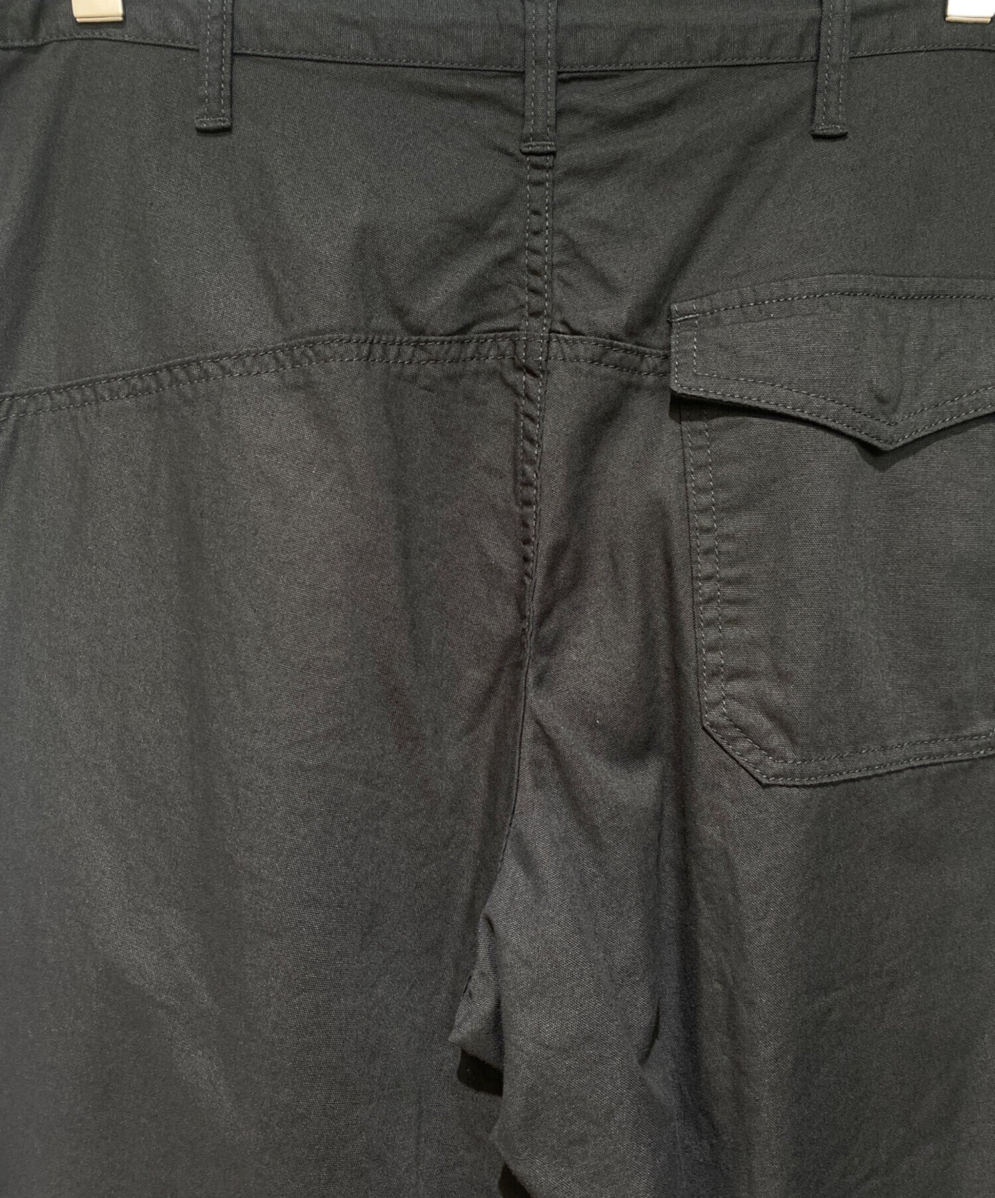 [Pre-owned] BLACK Scandal Yohji Yamamoto DRAWSTRING WORK PANTS HZ-P96-041-2-02