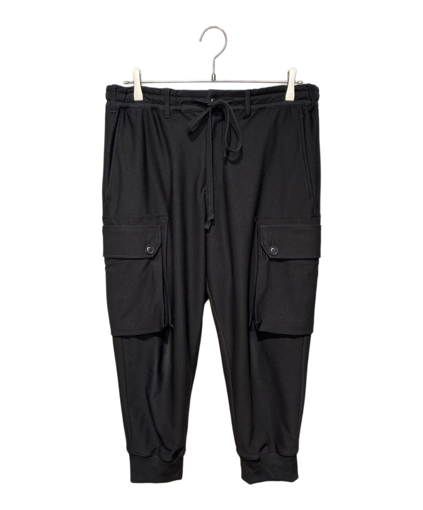 [Pre-owned] GROUND Y Jersey Twill Military Cargo Pants GN-P09-901