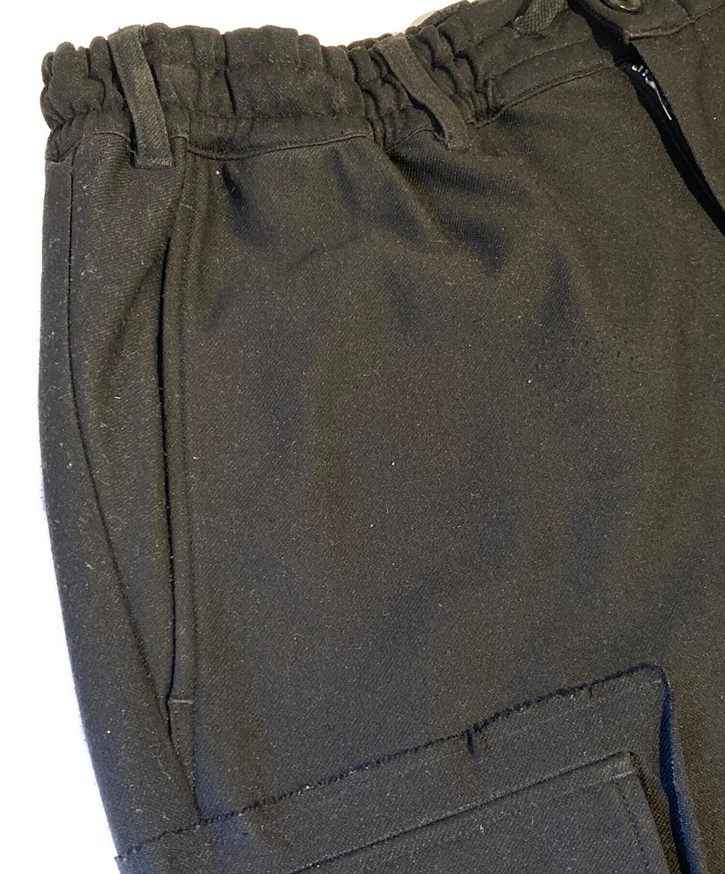 [Pre-owned] GROUND Y Jersey Twill Military Cargo Pants GN-P09-901