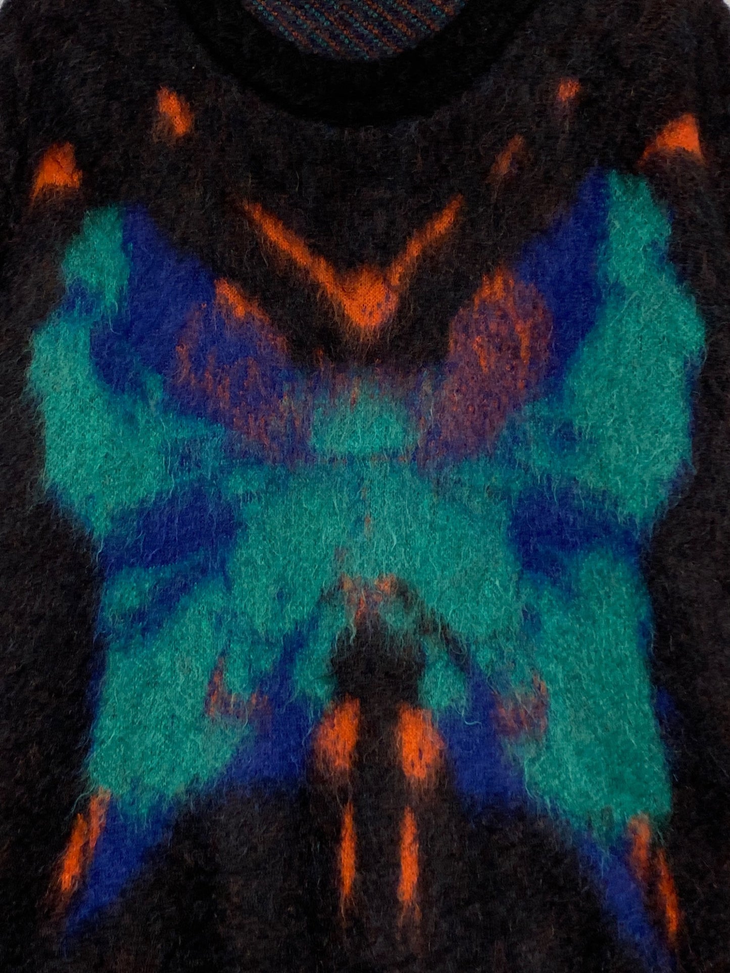 [Pre-owned] LOUIS VUITTON Butterfly mohair blend knit with butterfly motif RM231M NE5 HON11W