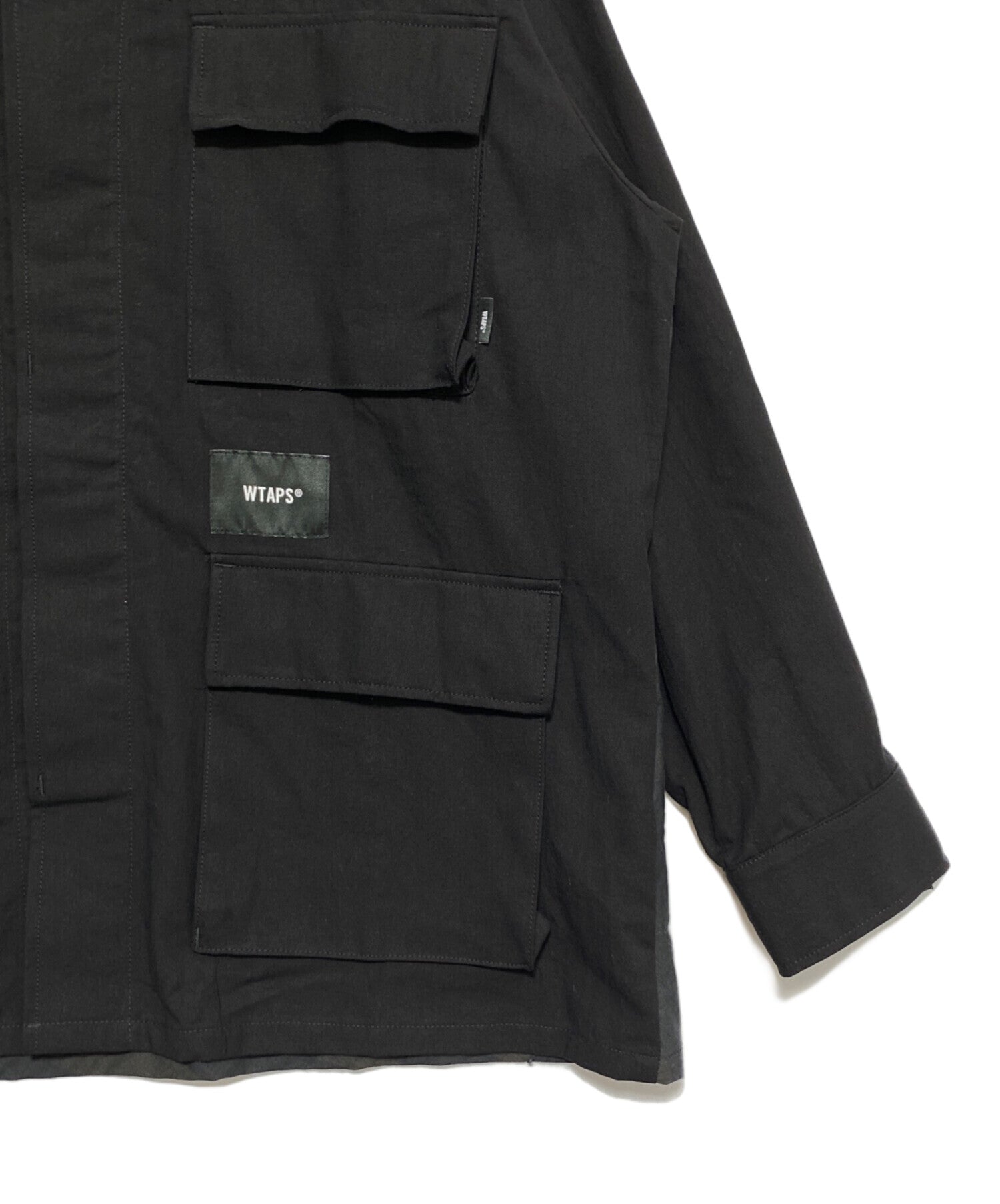 WTAPS VEINY / LS / COTTON. TWILL 25SS ☆クールでシンプル激レア 
