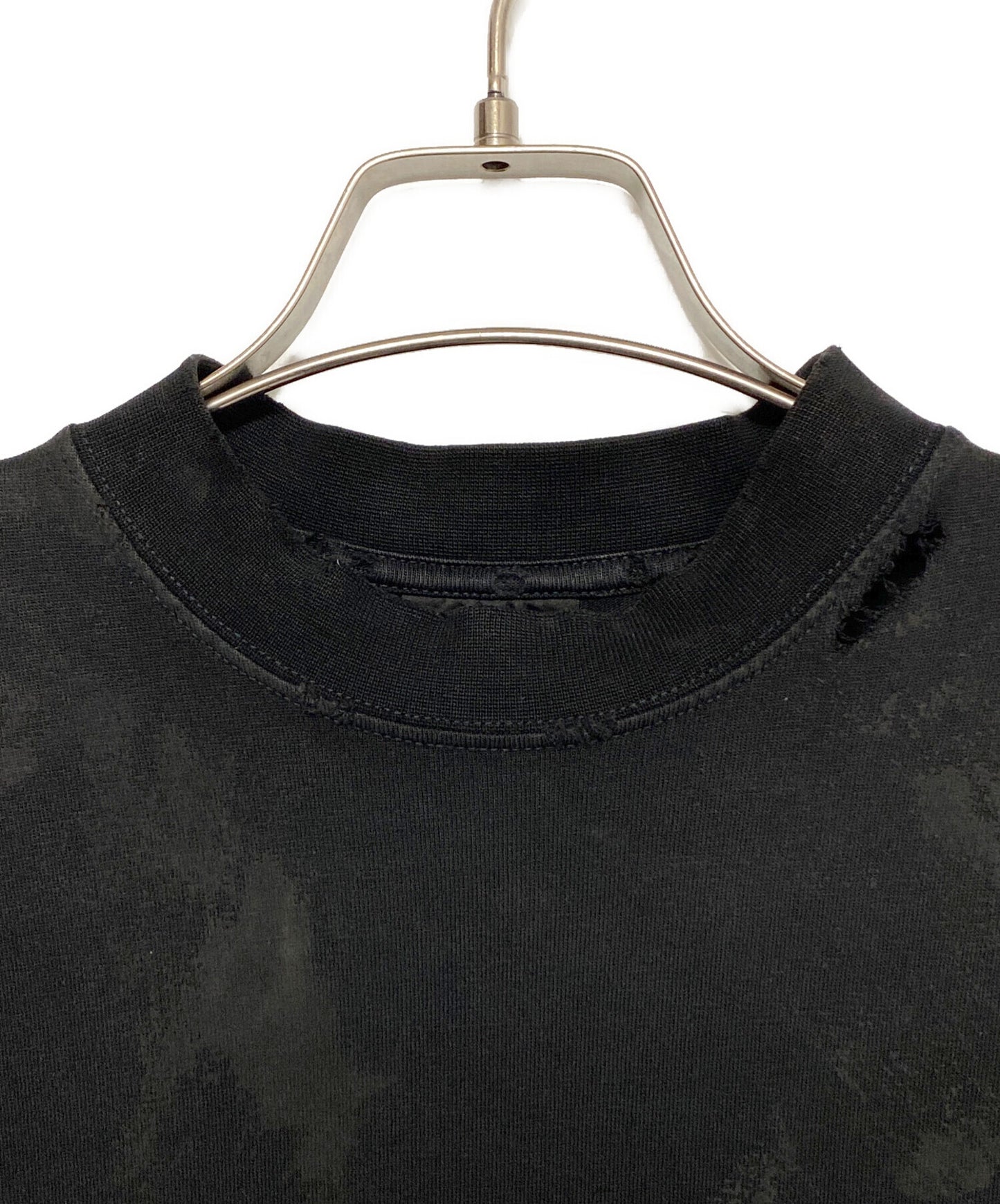 [Pre-owned] BALENCIAGA Paris Moon Oversized Tee 739023 TOVE4