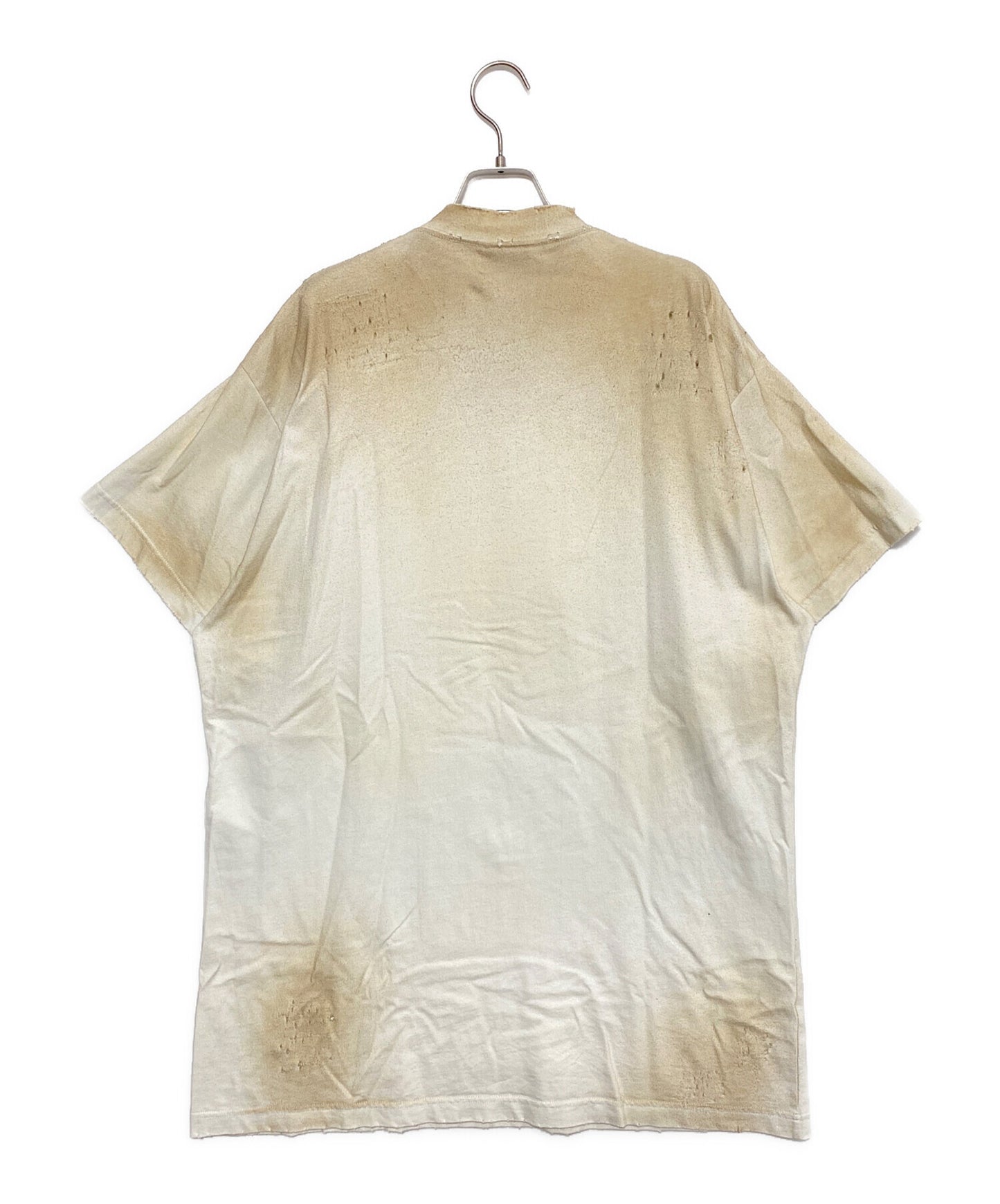 [Pre-owned] BALENCIAGA Crushed Dust Finished Wappen T-Shirt 739028 TOVN2