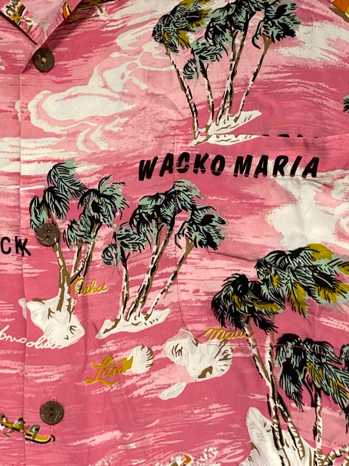 [Pre-owned] WACKO MARIA HAWAIIAN SHIRT S/S (TYPE-1) ( Hawaiian Shirt Short Sleeve )