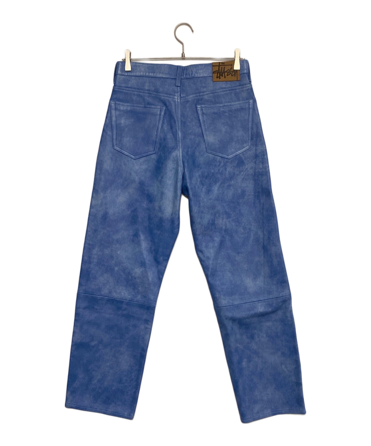[Pre-owned] stussy BIG OL'JEAN STONEWASHED LEATHER ( Big Ol' Jeans Stonewashed Leather ) 116651