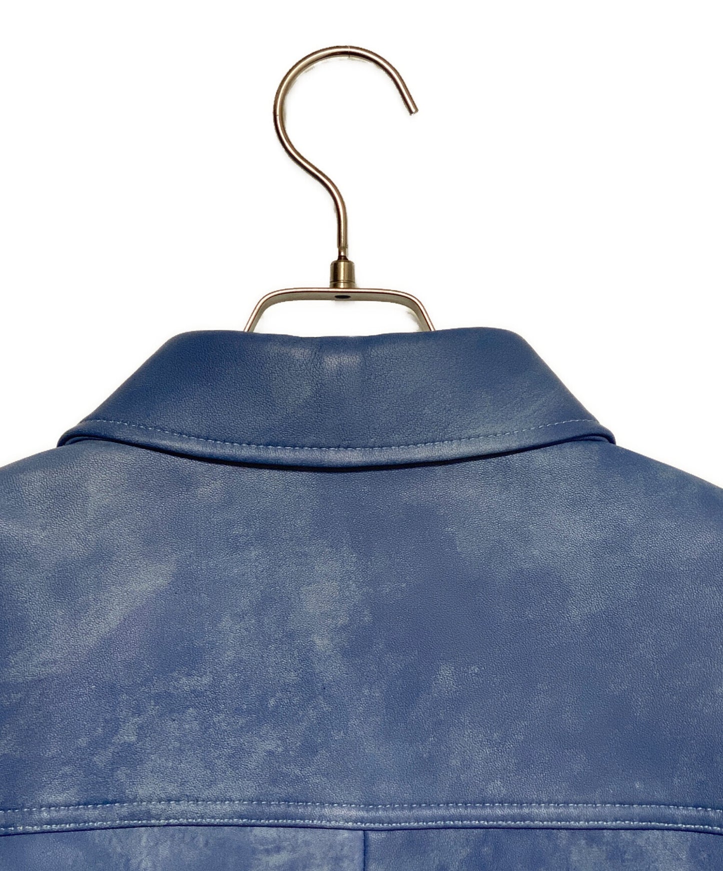 [Pre-owned] stussy LEATHER OVERSHIRT ( Leather Overshirt ) 1110314