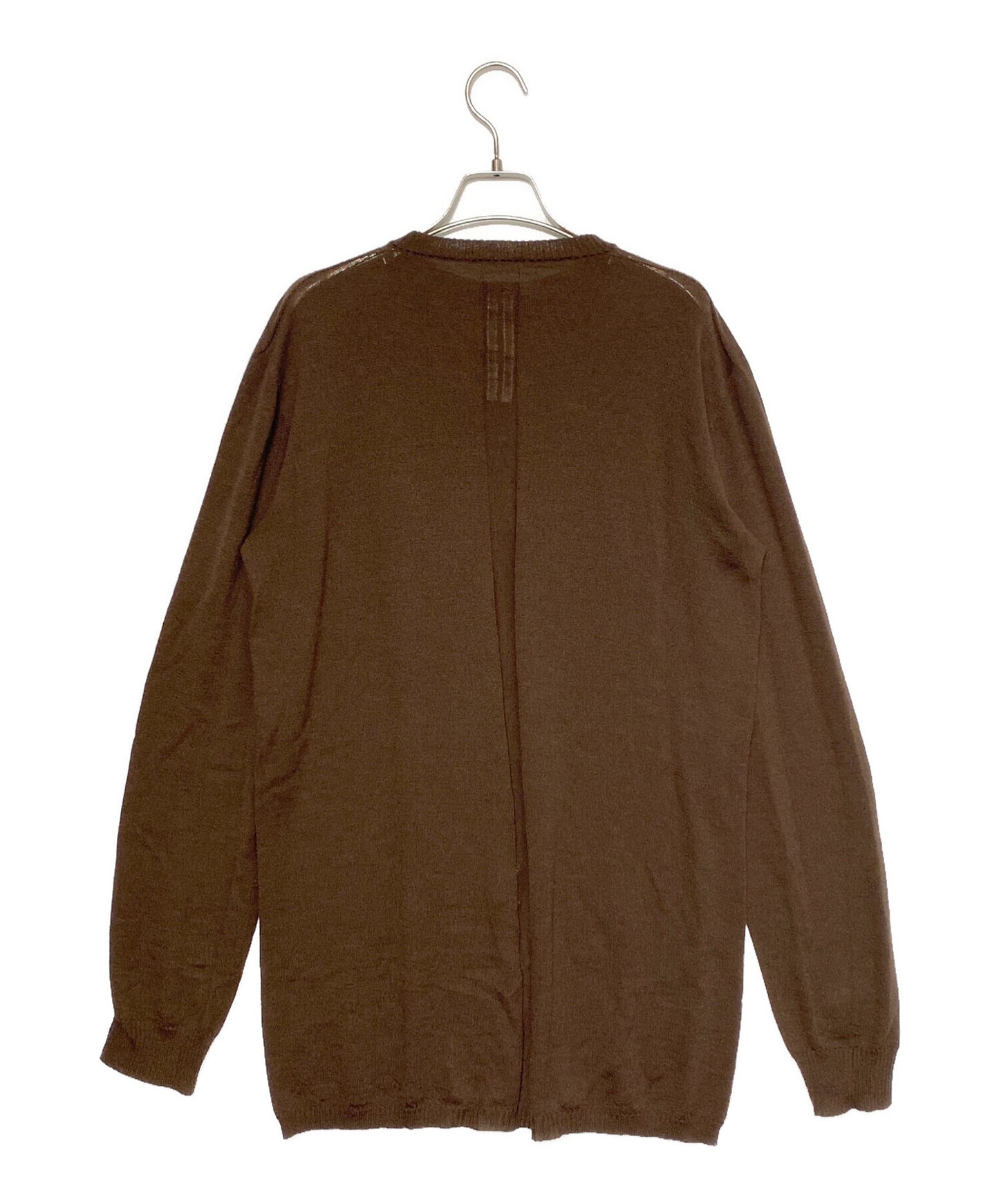 [Pre-owned] RICK OWENS OVERSIZED ROUND NECK RU02C7627-M
