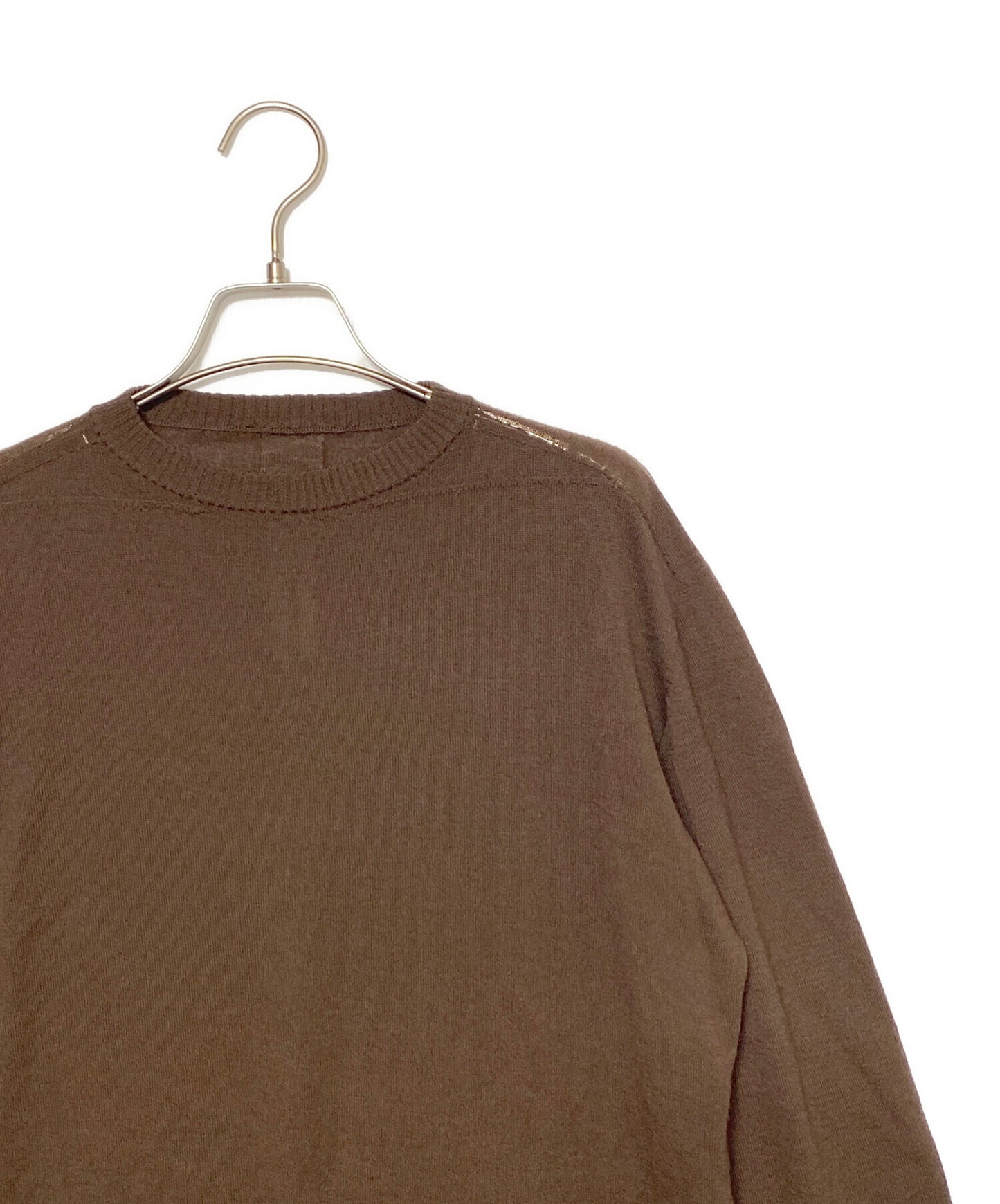 [Pre-owned] RICK OWENS OVERSIZED ROUND NECK RU02C7627-M