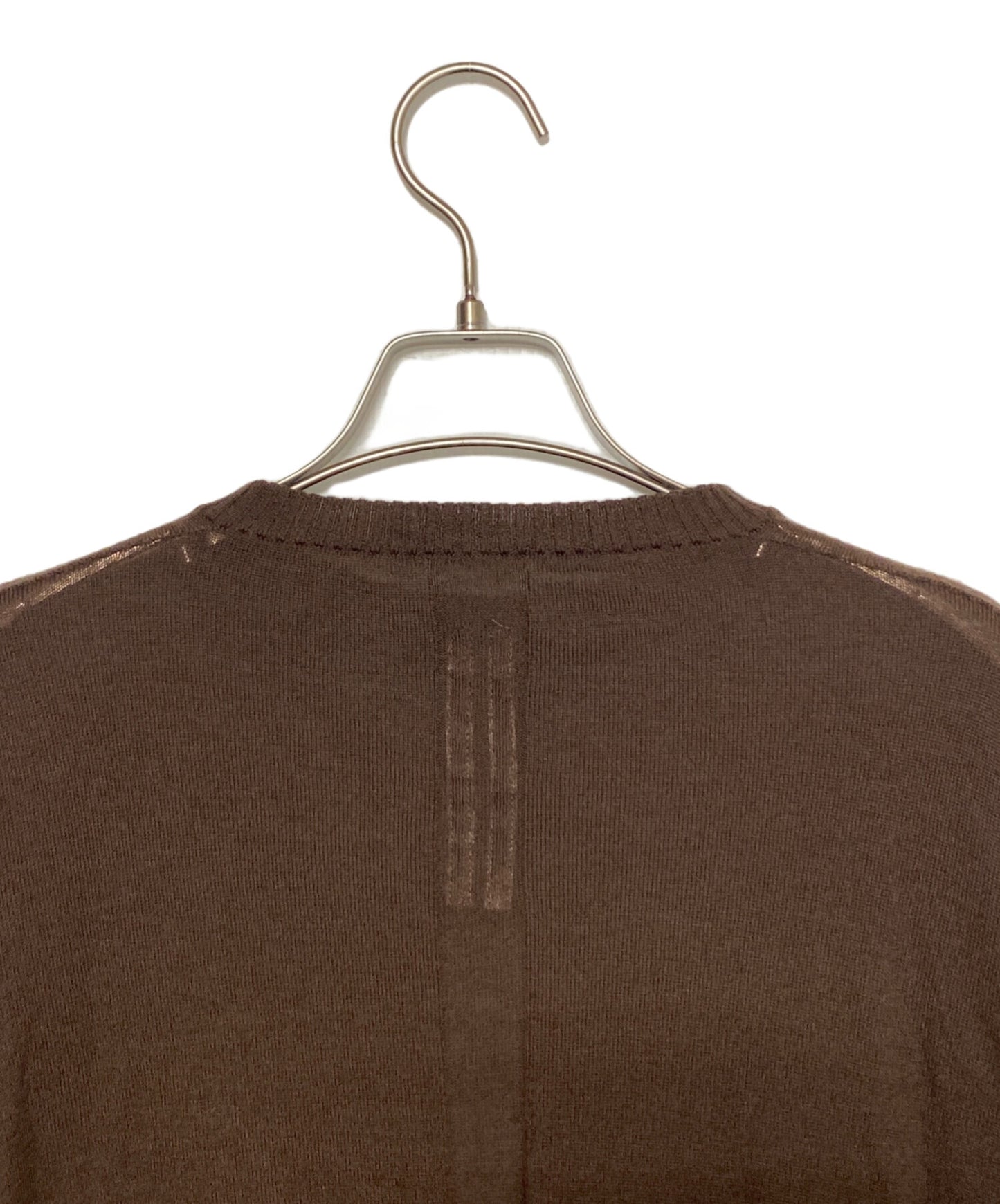 [Pre-owned] RICK OWENS OVERSIZED ROUND NECK RU02C7627-M