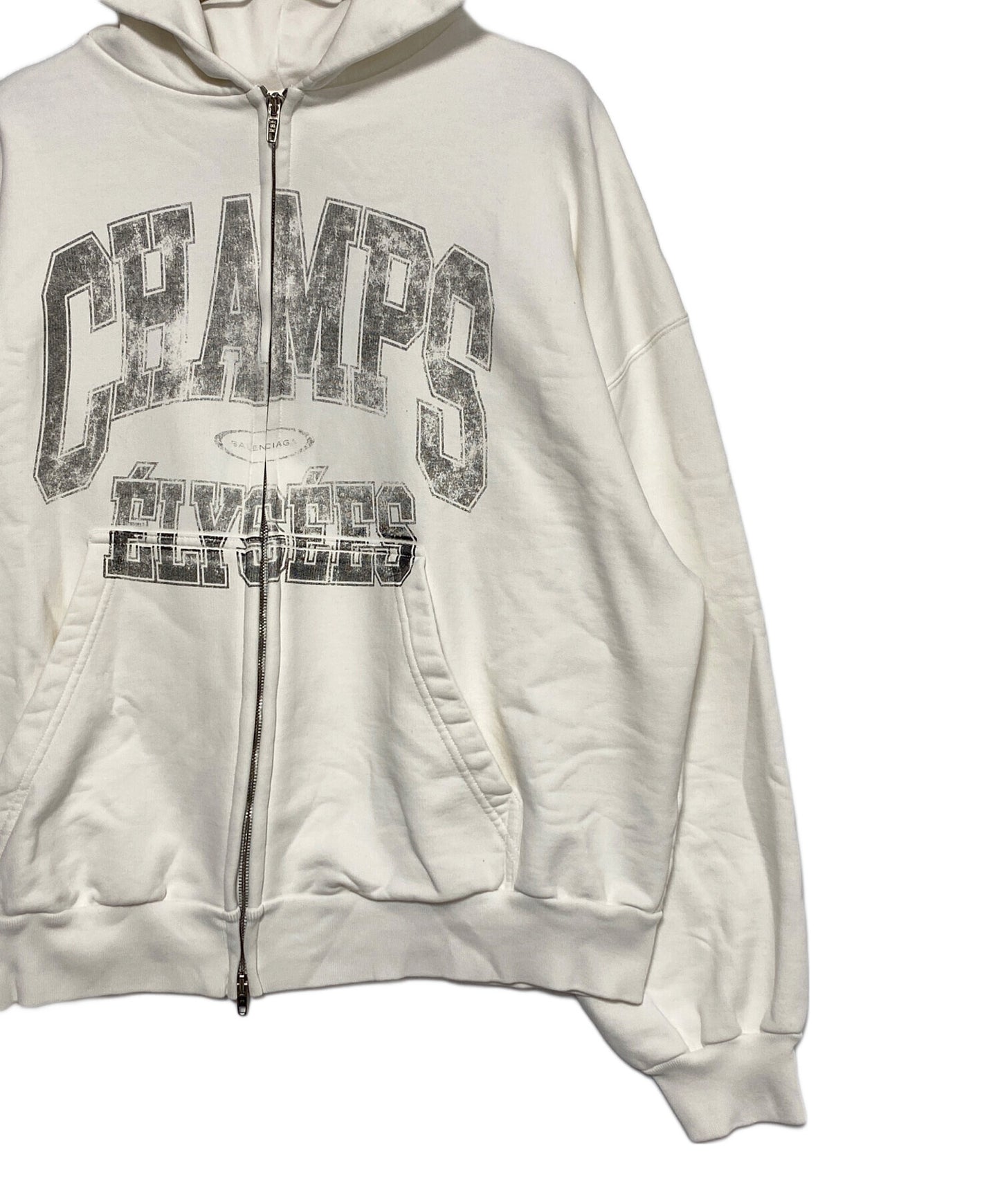 [Pre-owned] BALENCIAGA Champs-elysees Full Zip Hoodie 803264 TRVM9