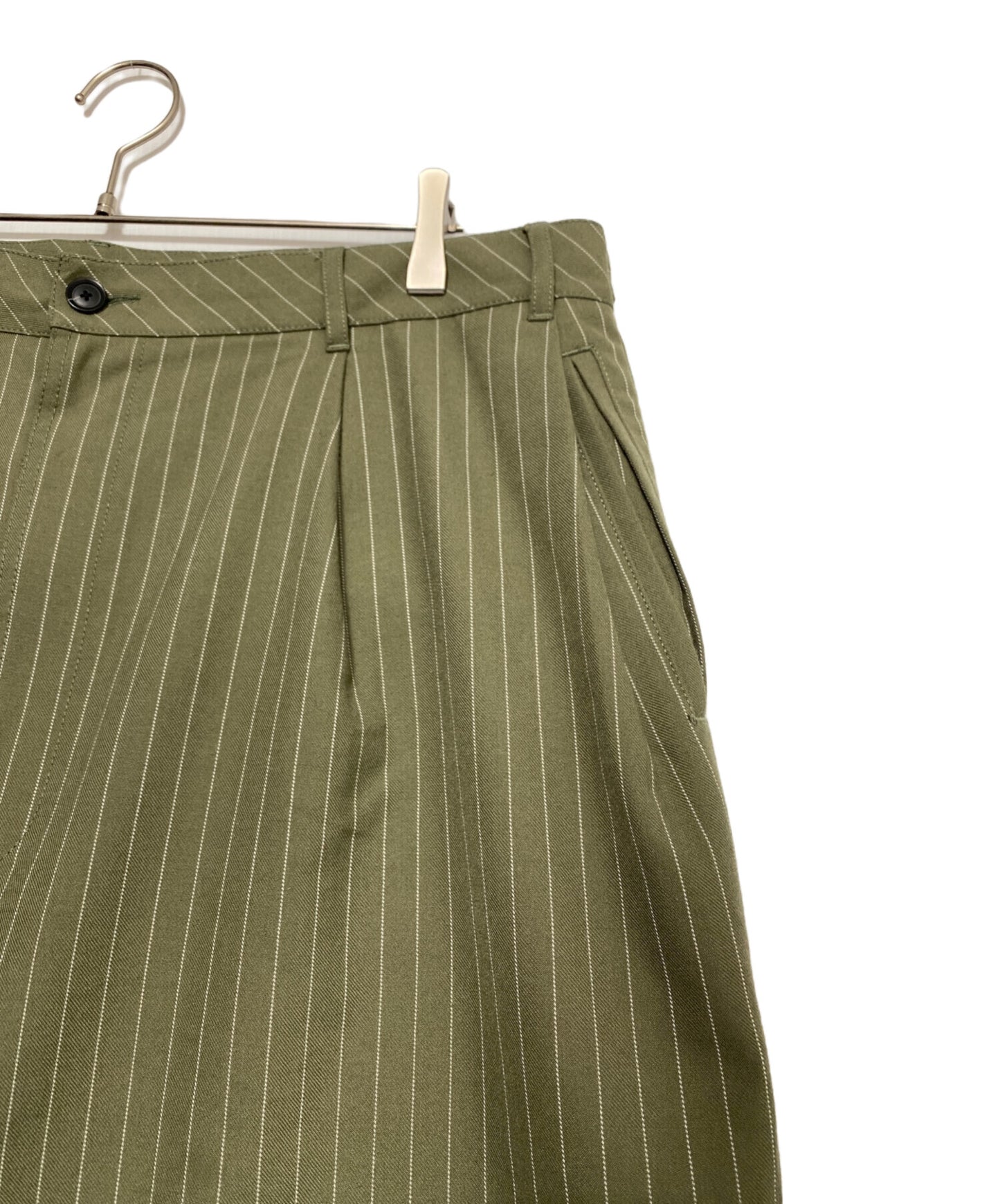 [Pre-owned] stussy VOLUME PLEATED SHORT STRIPE 112312