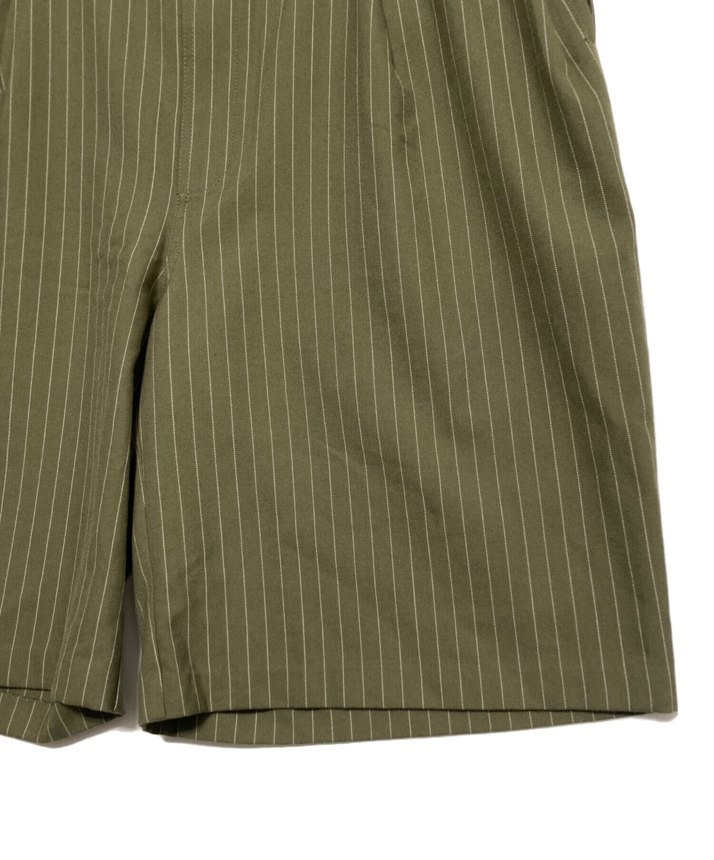 [Pre-owned] stussy VOLUME PLEATED SHORT STRIPE 112312