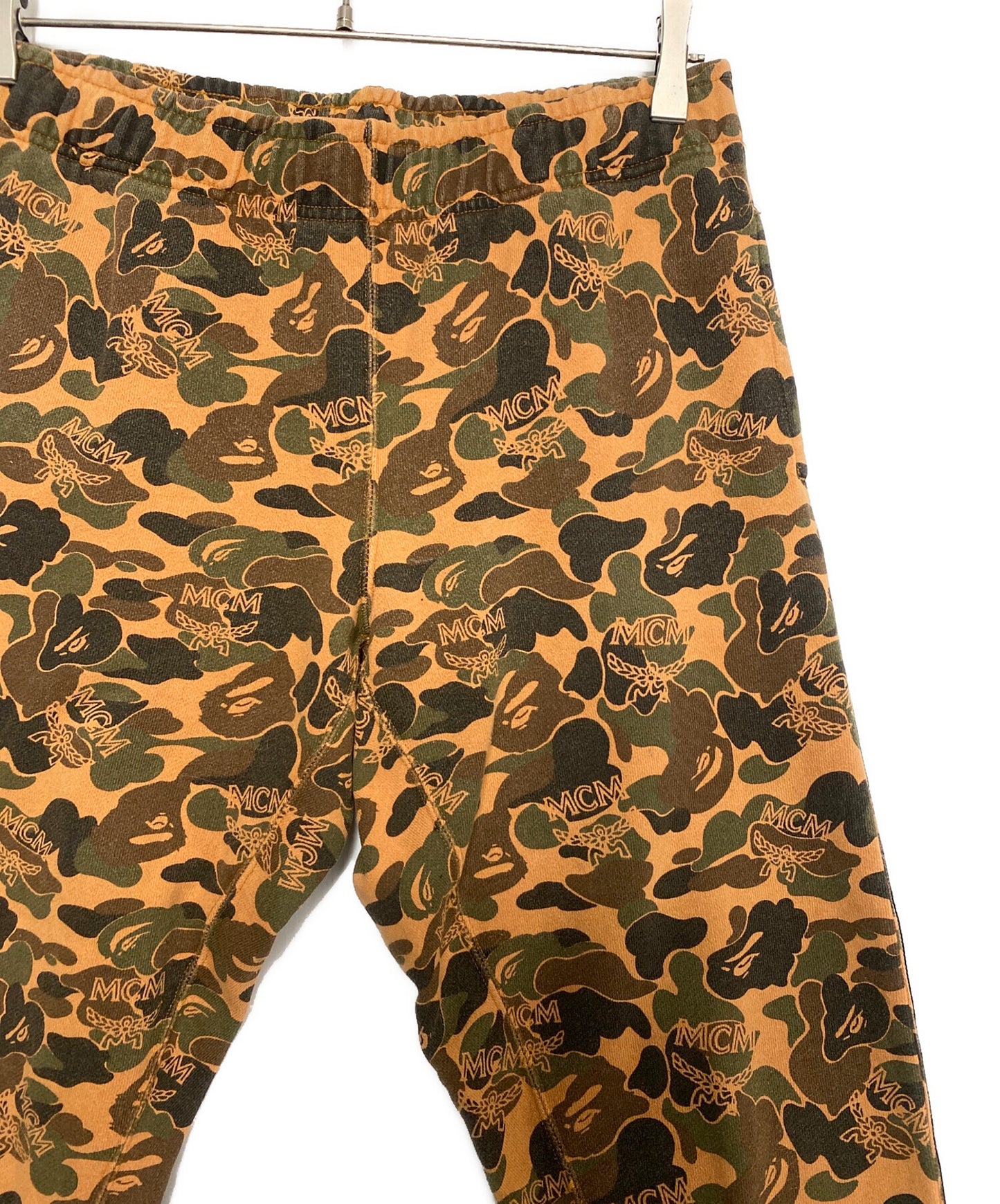 [Pre-owned] A BATHING APE Camo Slim Sweat Pants