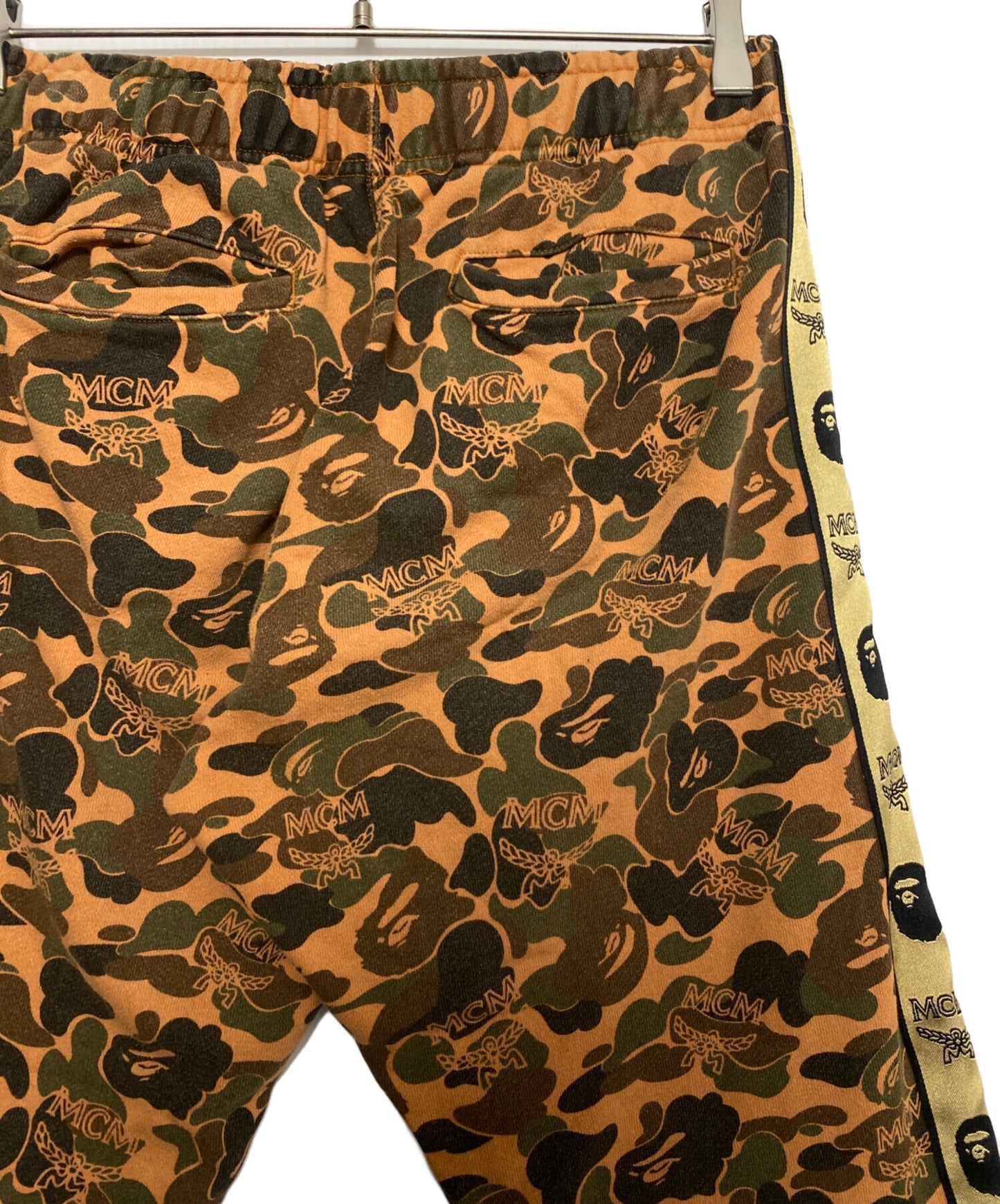 [Pre-owned] A BATHING APE Camo Slim Sweat Pants