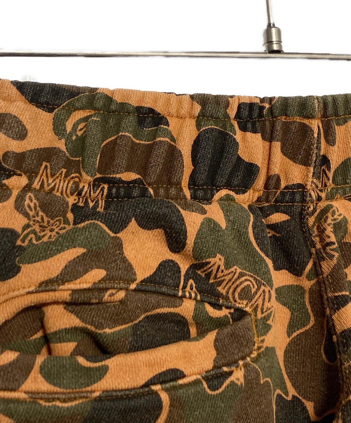 [Pre-owned] A BATHING APE Camo Slim Sweat Pants