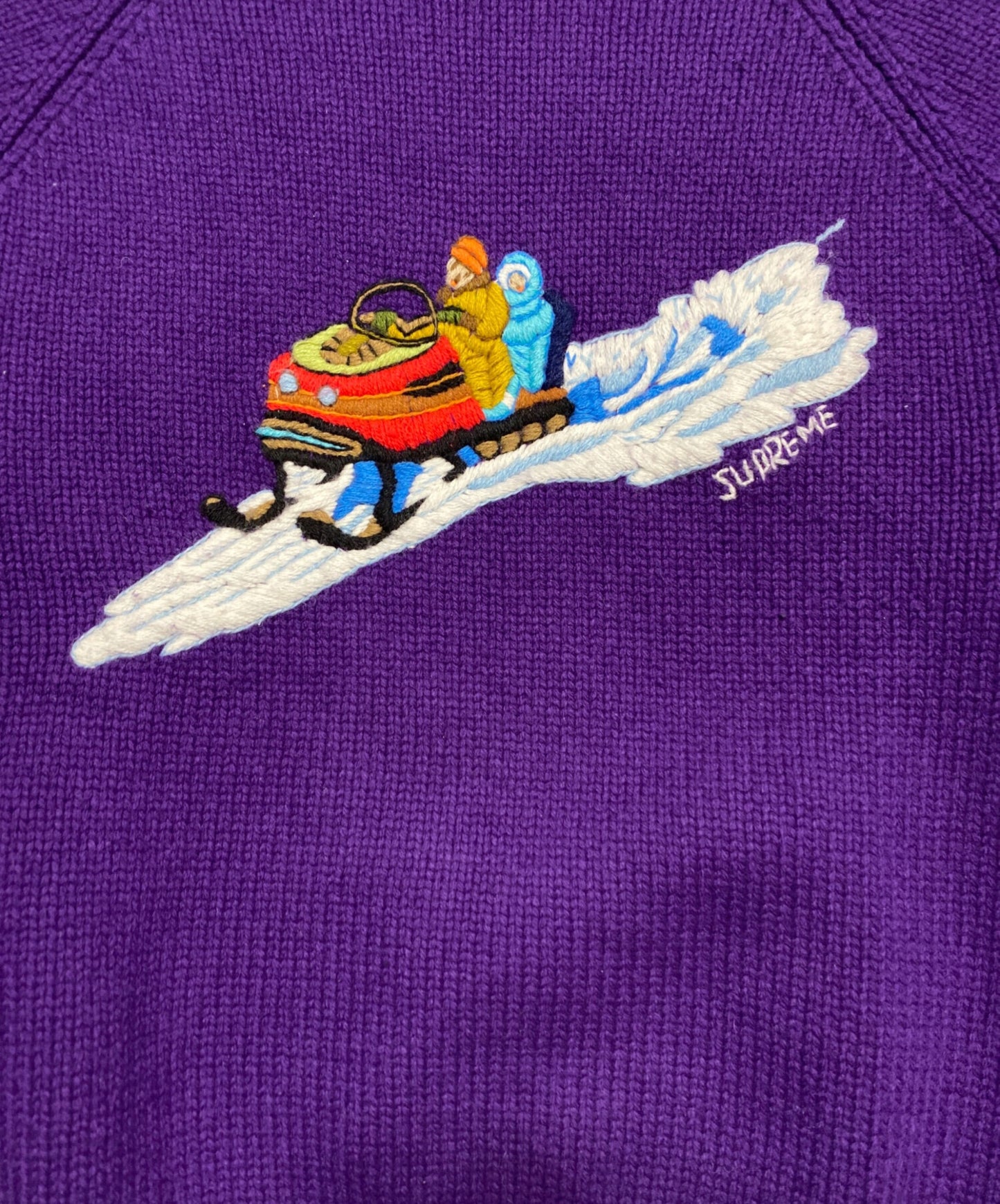 [Pre-owned] SUPREME Snowmobile Sweater
