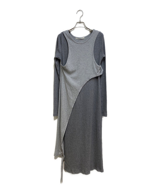 [Pre-owned] LIMI feu Layered Dress LE-T60-830