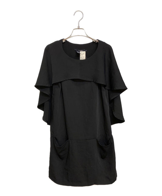 [Pre-owned] LIMI feu Collar Layered Dress LD-D50-922