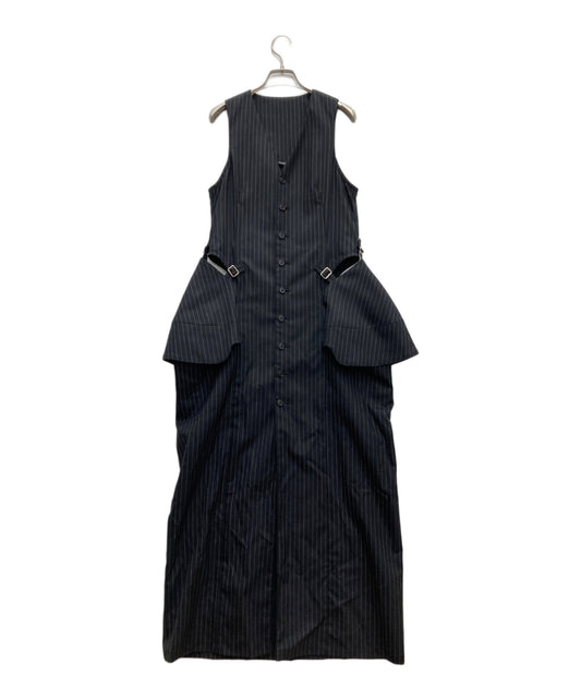 [Pre-owned] LIMI feu Striped Sleeveless Dress