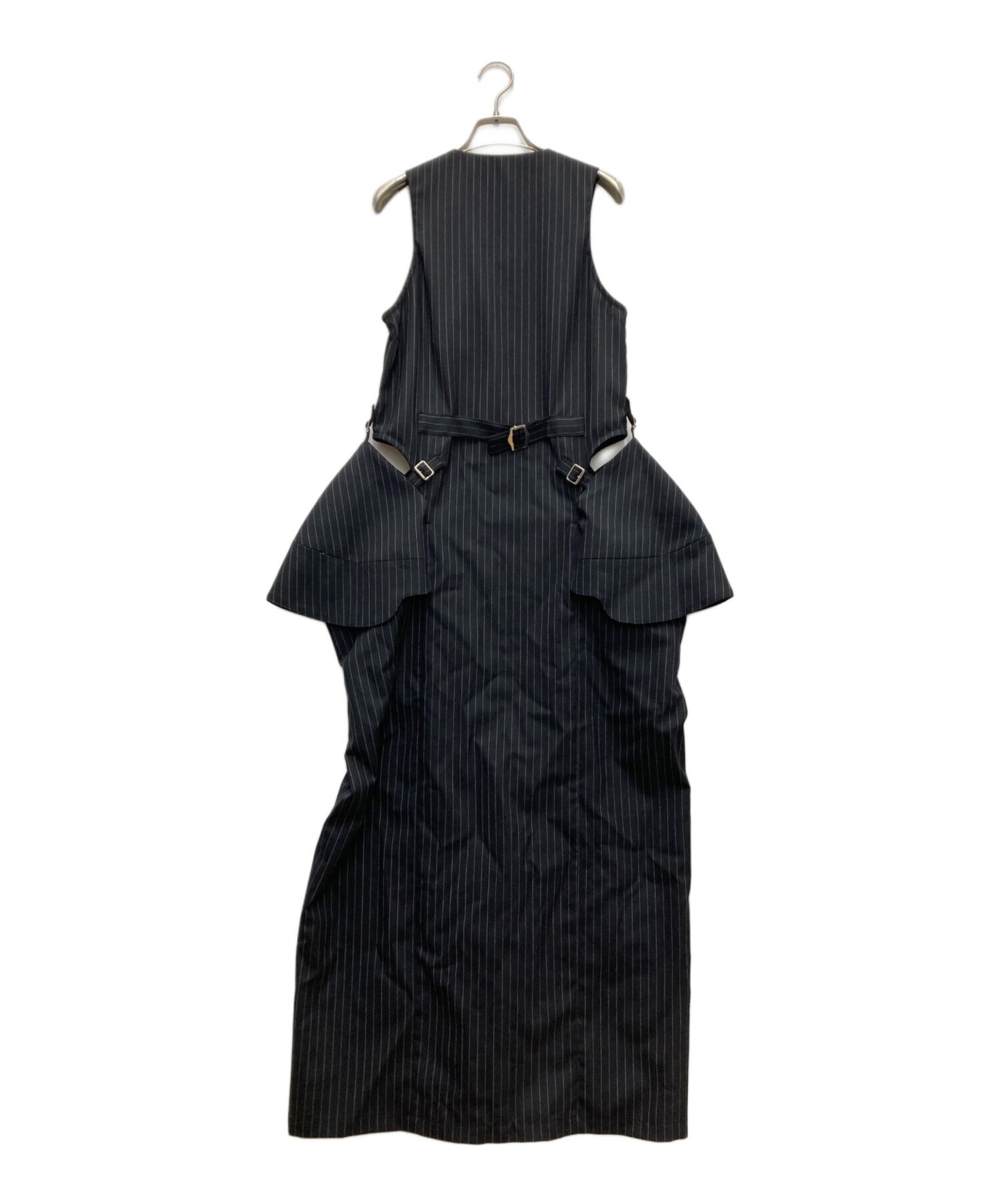 [Pre-owned] LIMI feu Striped Sleeveless Dress