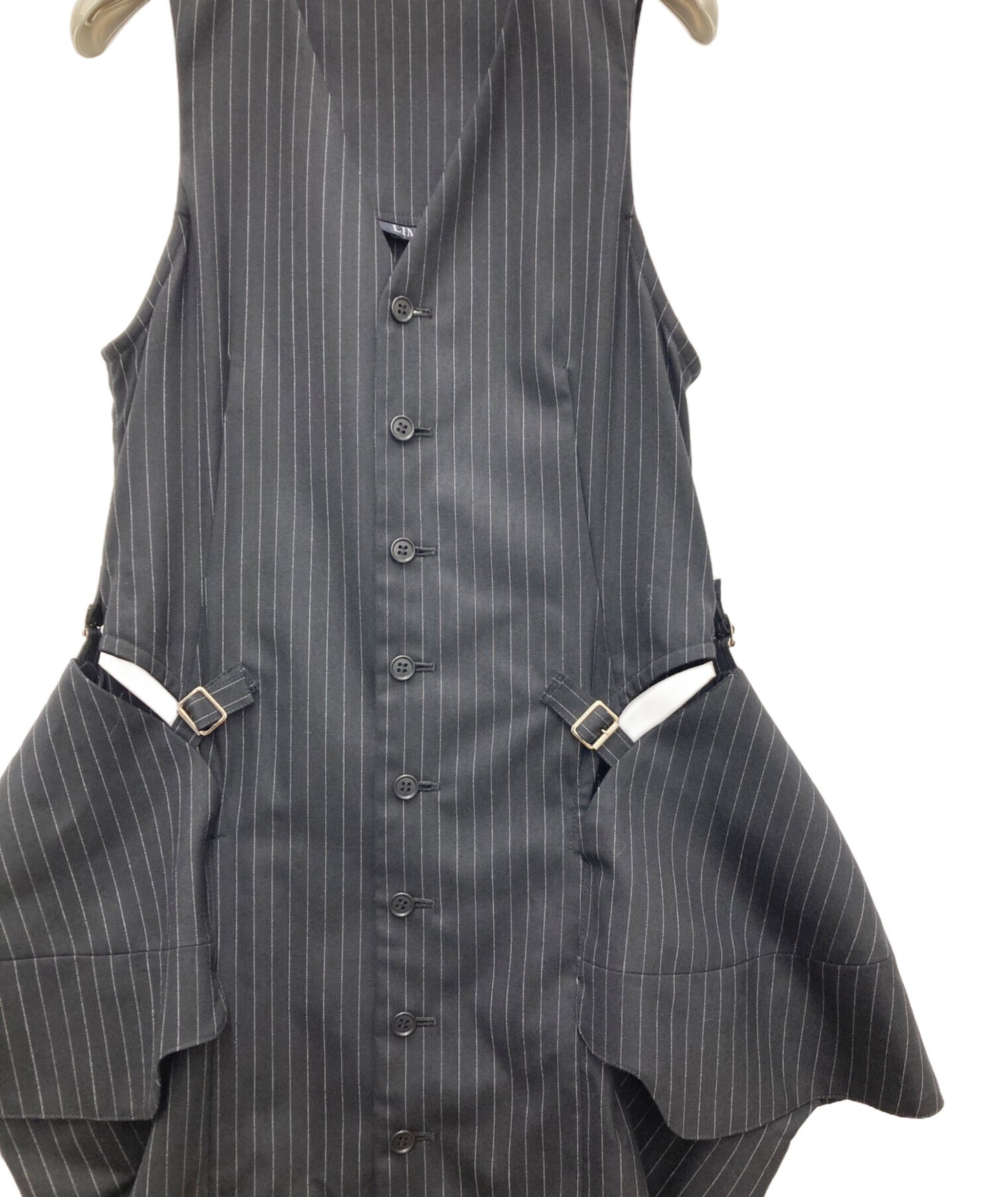 [Pre-owned] LIMI feu Striped Sleeveless Dress