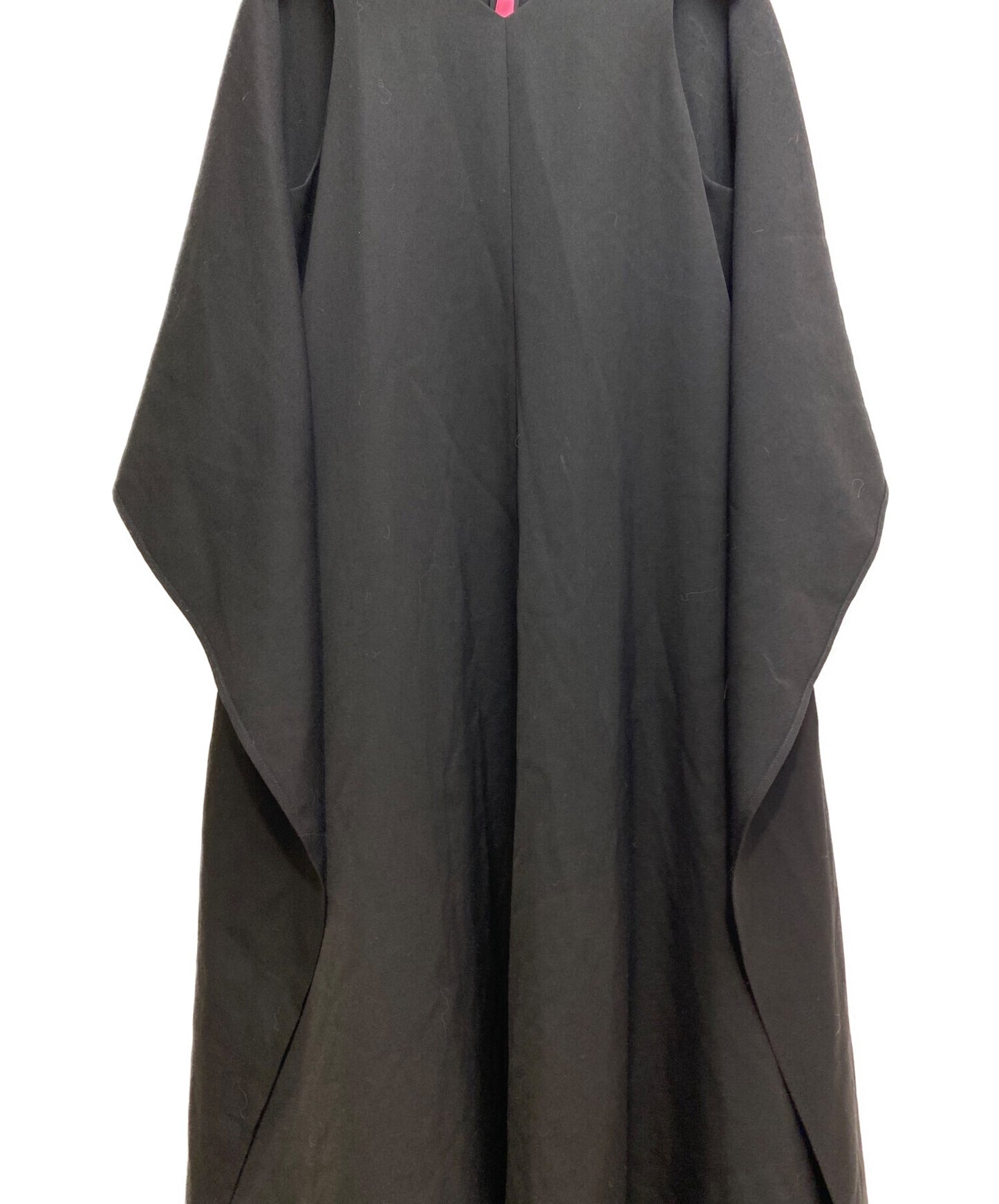 [Pre-owned] Y's Back Zip Wool Gabardine Dress YB-D42-130