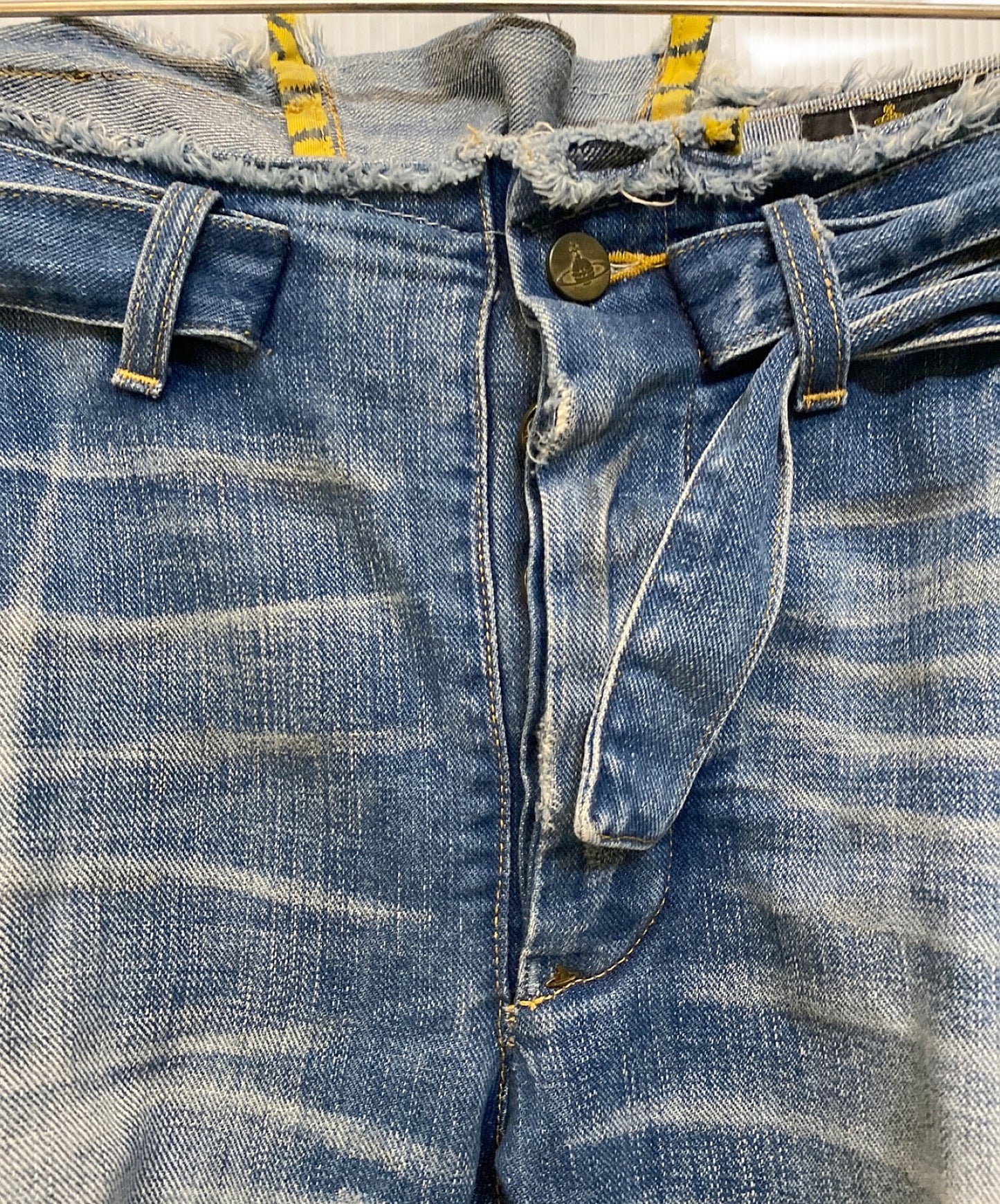 [Pre-owned] Vivienne Westwood ANGLOMANIA sarouel denim pants 358-04-75402