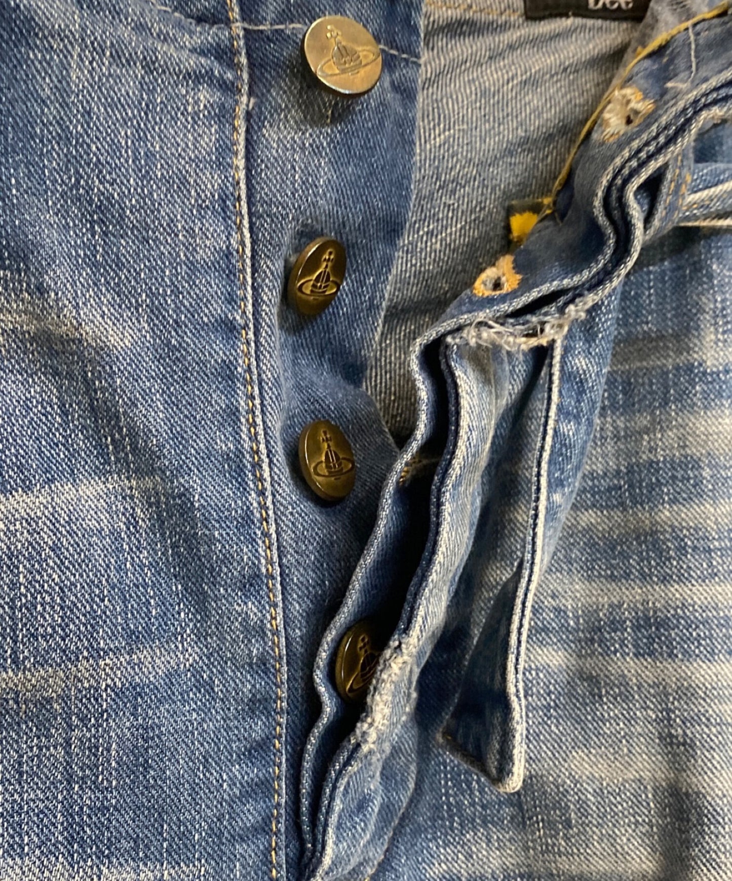 [Pre-owned] Vivienne Westwood ANGLOMANIA sarouel denim pants 358-04-75402